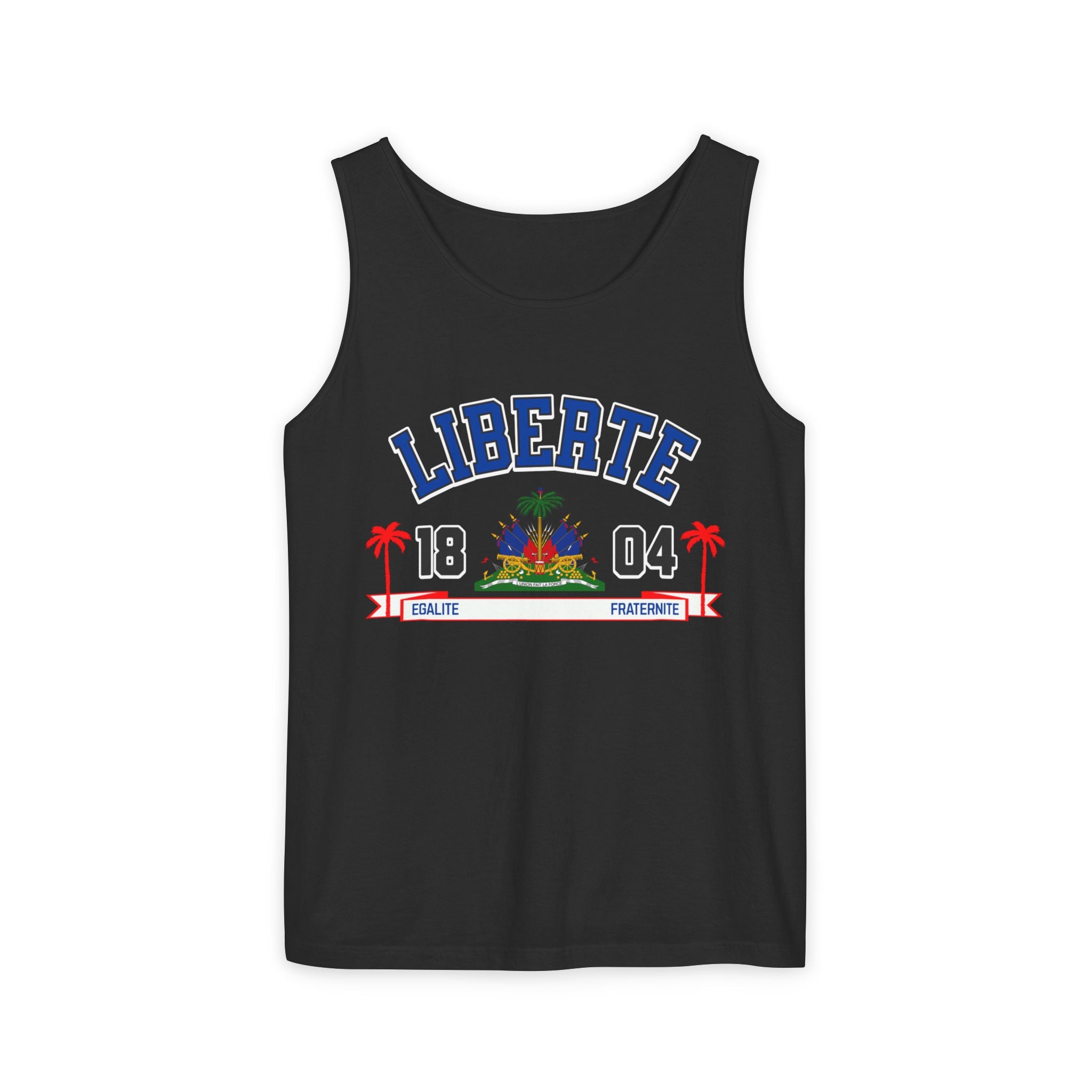 Liberte Egalite Fraternite - Unisex Garment-Dyed Tank Top