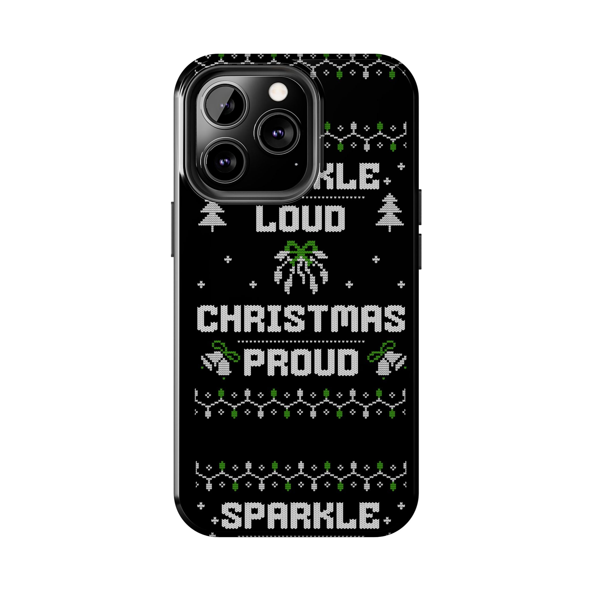 Christmas Proud Tough Phone Cases with Cool Illustrations