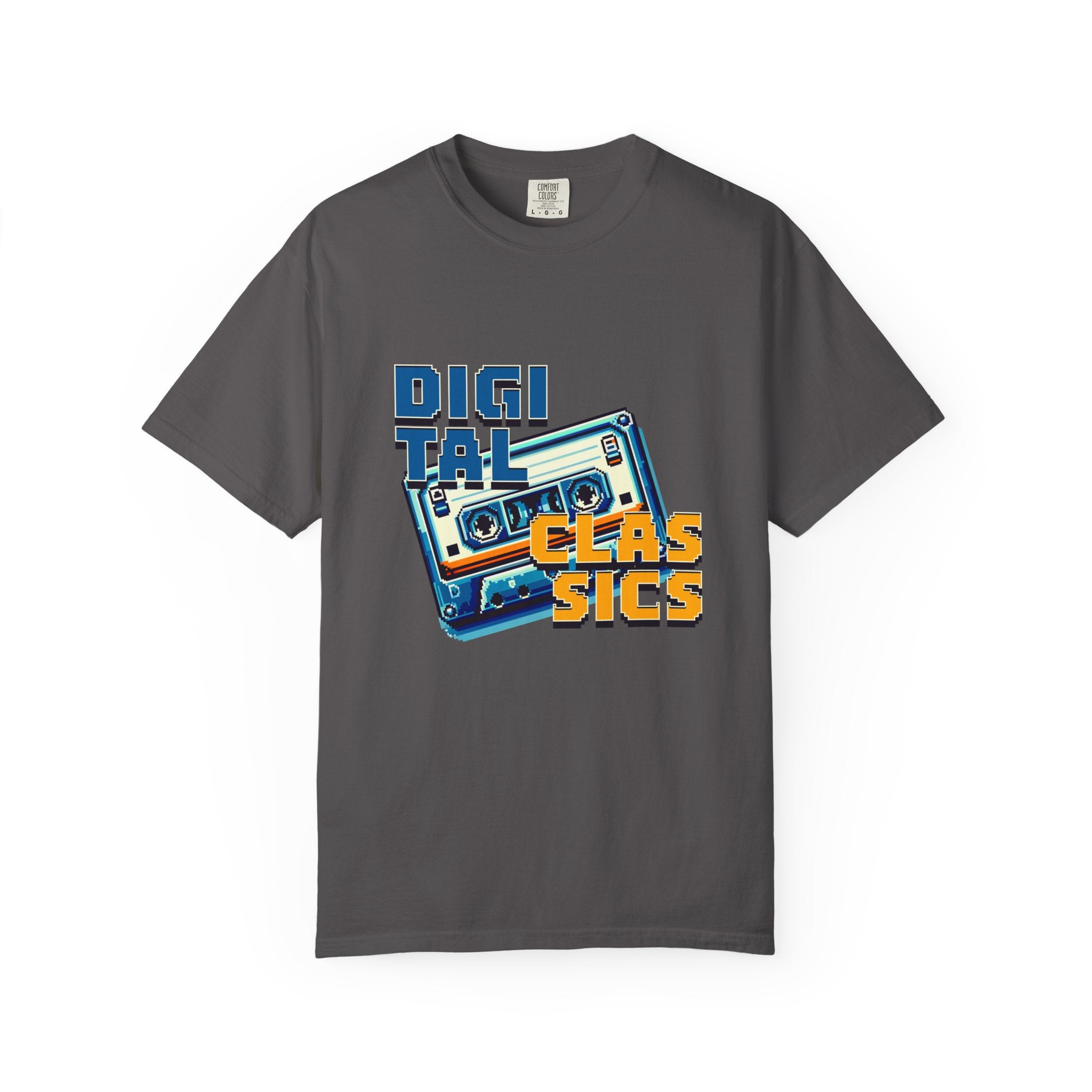 Digital Classics Retro Design Unisex Garment-Dyed T-Shirt