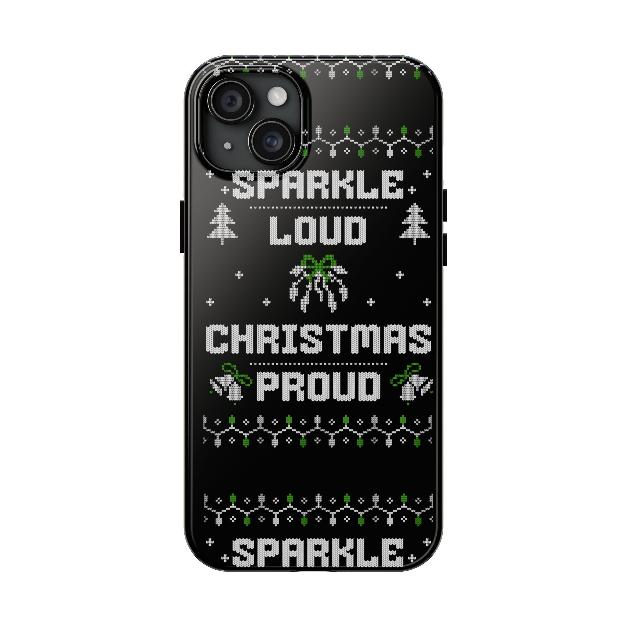 Christmas Proud Tough Phone Cases with Cool Illustrations