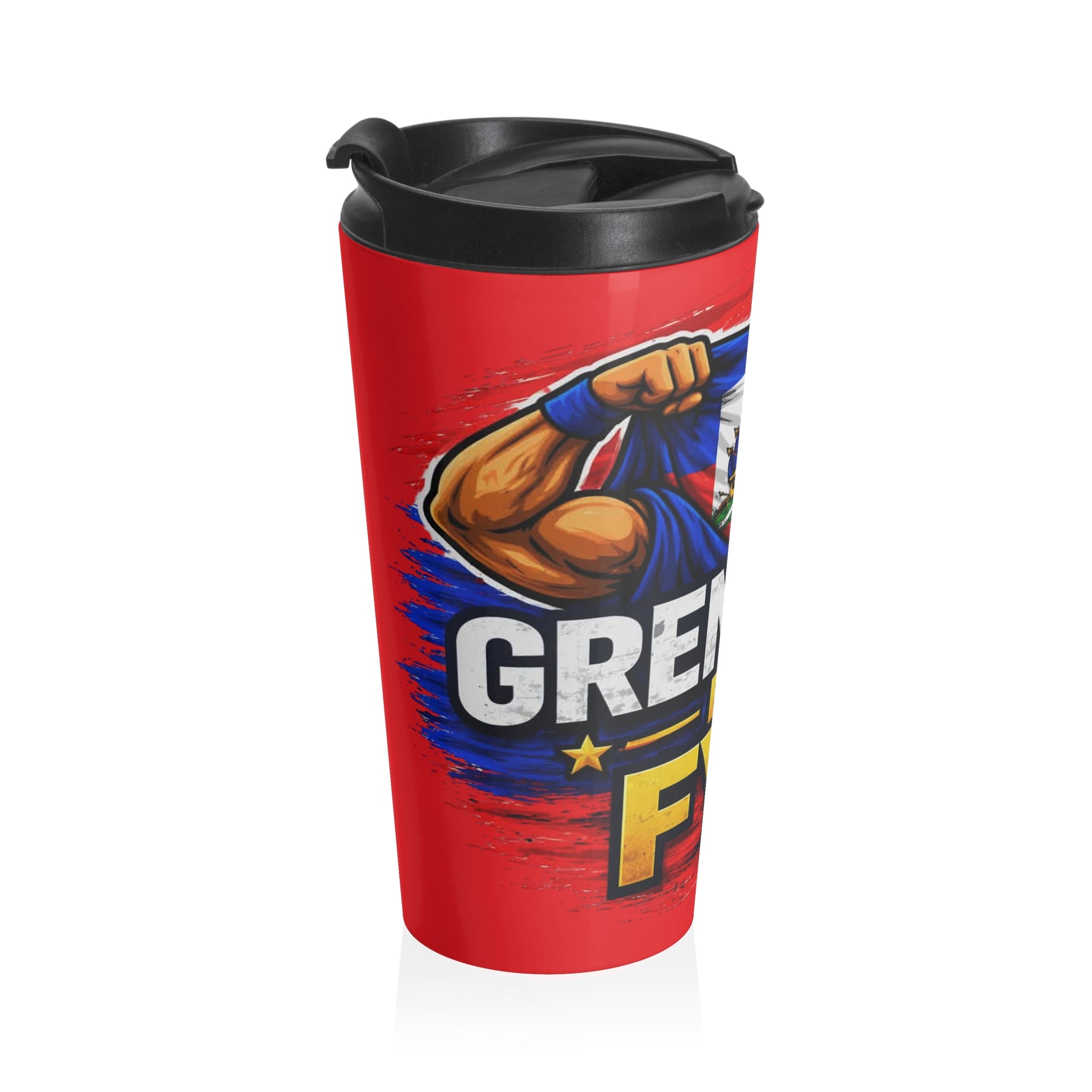 Travel Mug 'Grenadye Epi Fye - Perfect Gift, Coffee Enthusiasts.