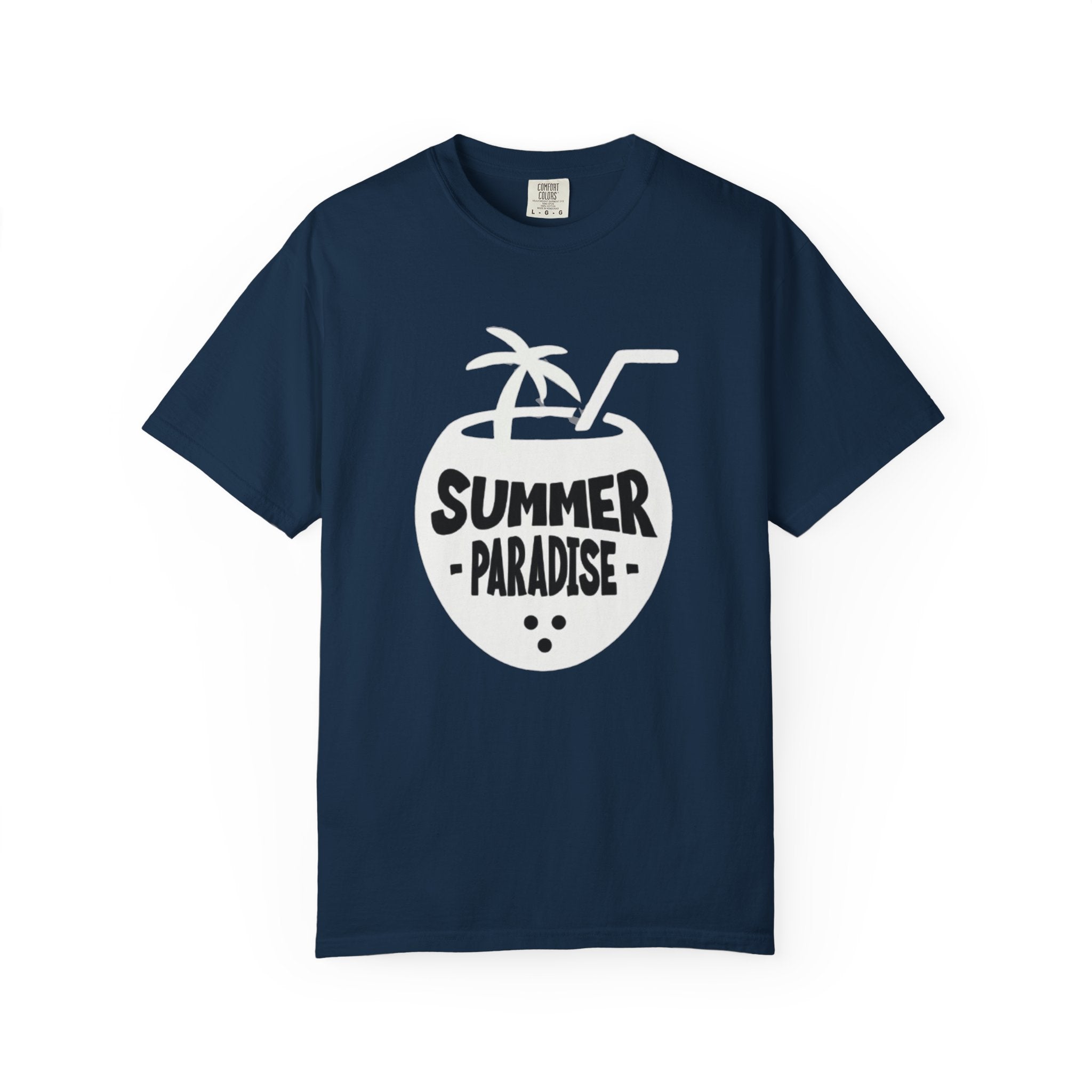 Summer Vibes Paradise 2025 Unisex Garment-Dyed T-Shirt