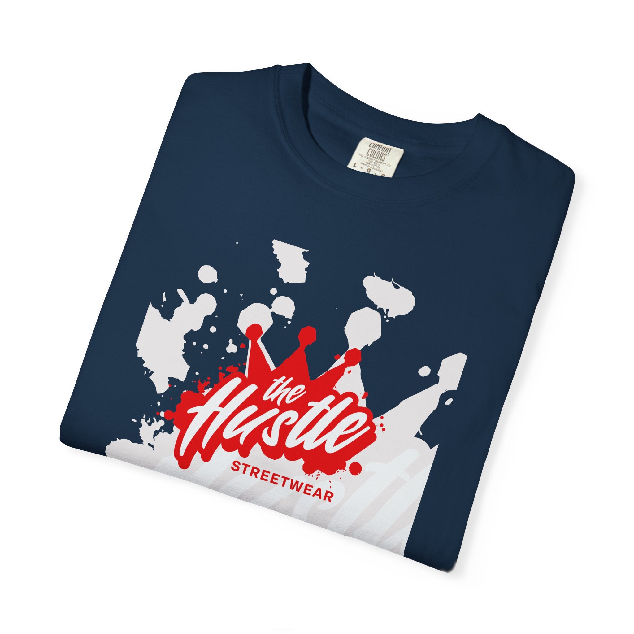 Red Hustle Streewear unisex Garment-Dyed T-Shirt