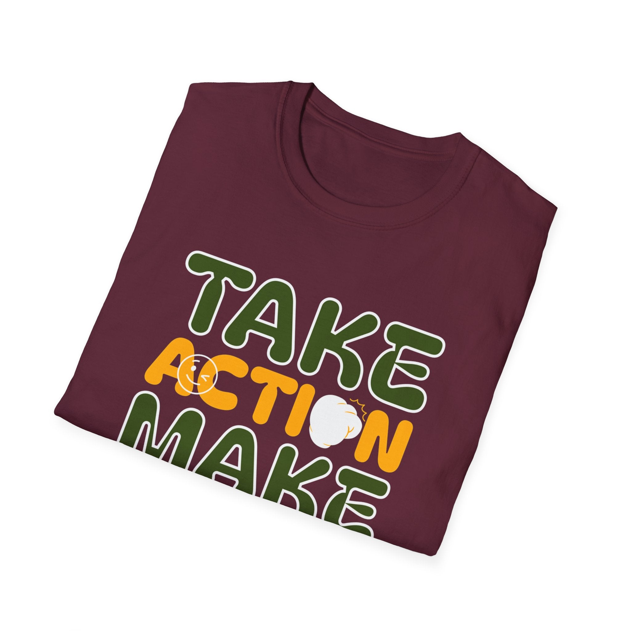 Take Action Make Progress- Sonhco Motivation T-Shirt