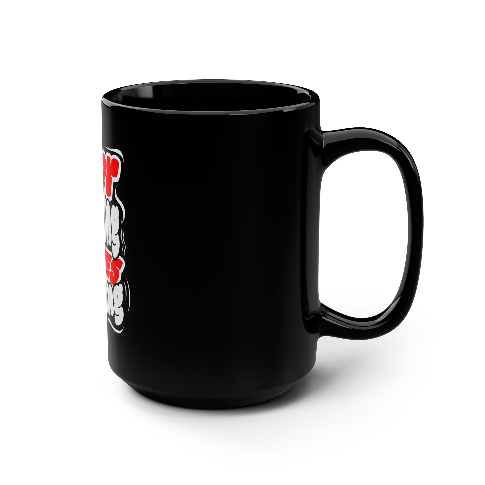 Mug Motivation for Overthinking Solutions 15oz Black