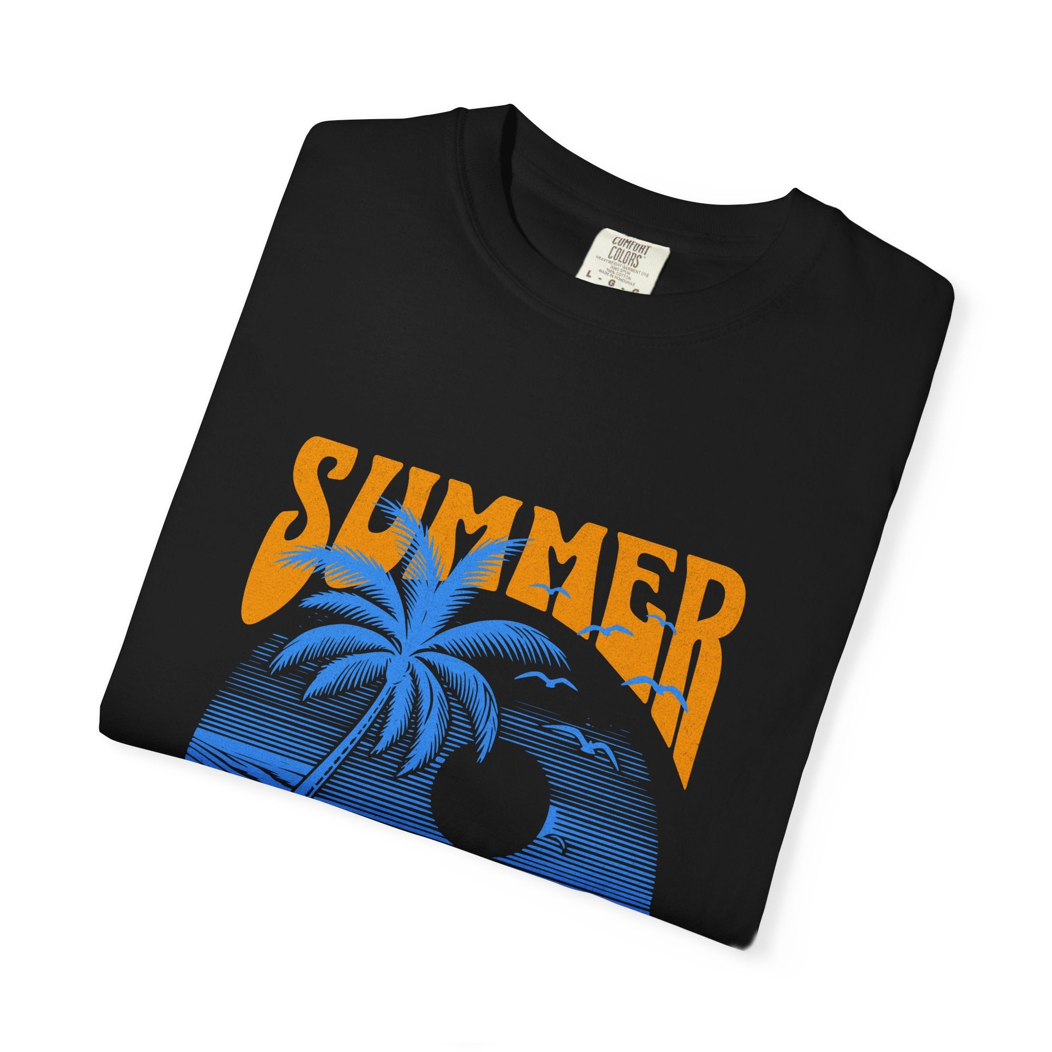 Summer Paradise Unisex Garment-Dyed T-Shirt