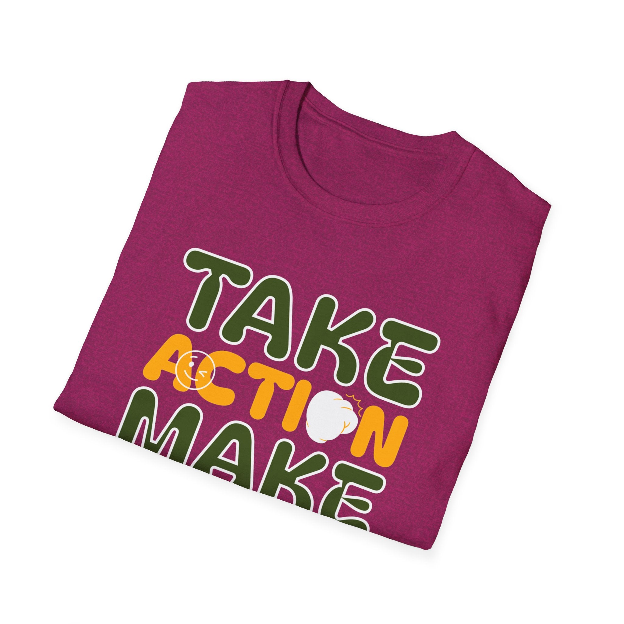 Take Action Make Progress- Sonhco Motivation T-Shirt