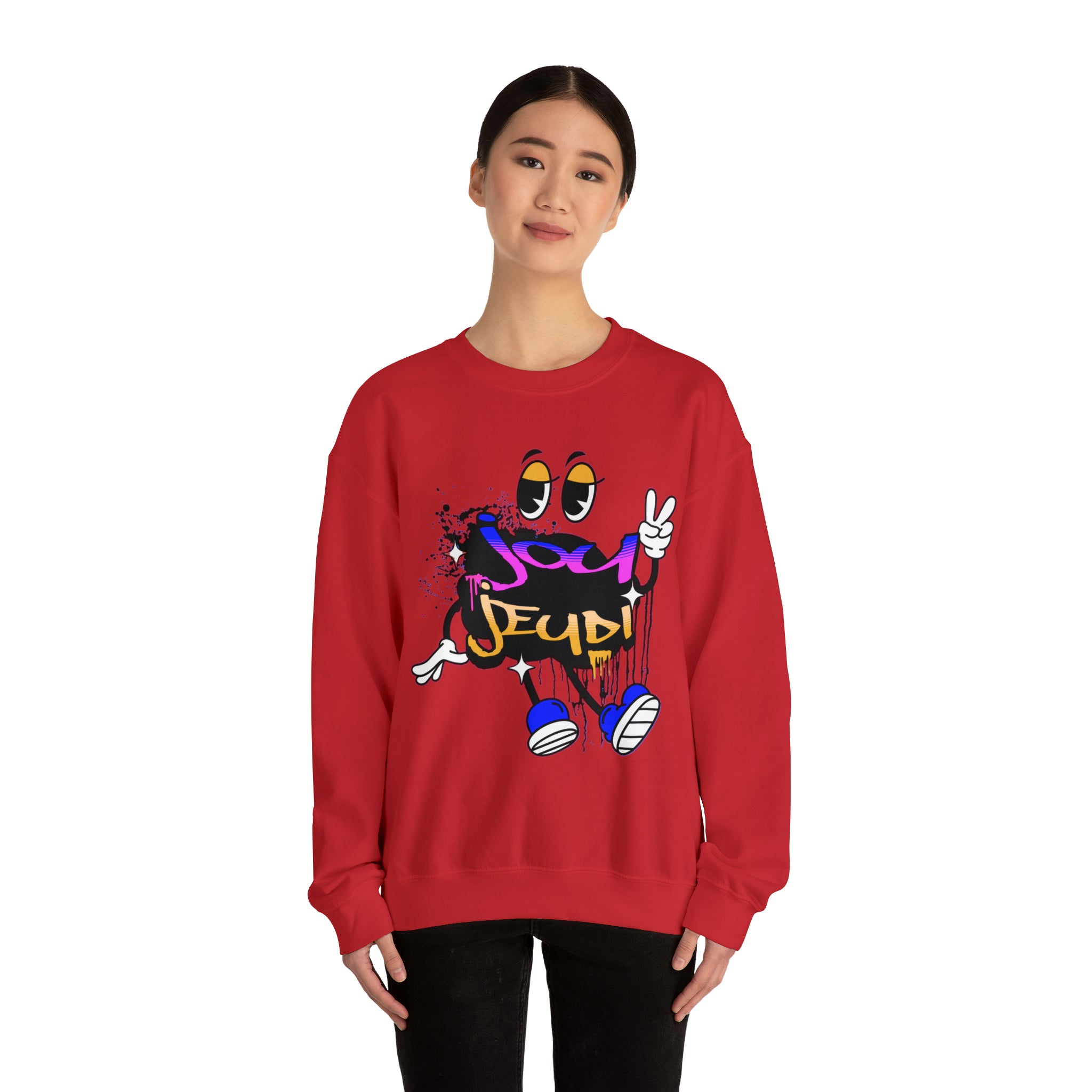 Jou Jeudi - Unisex Heavy Blend™ Crewneck Sweatshirt