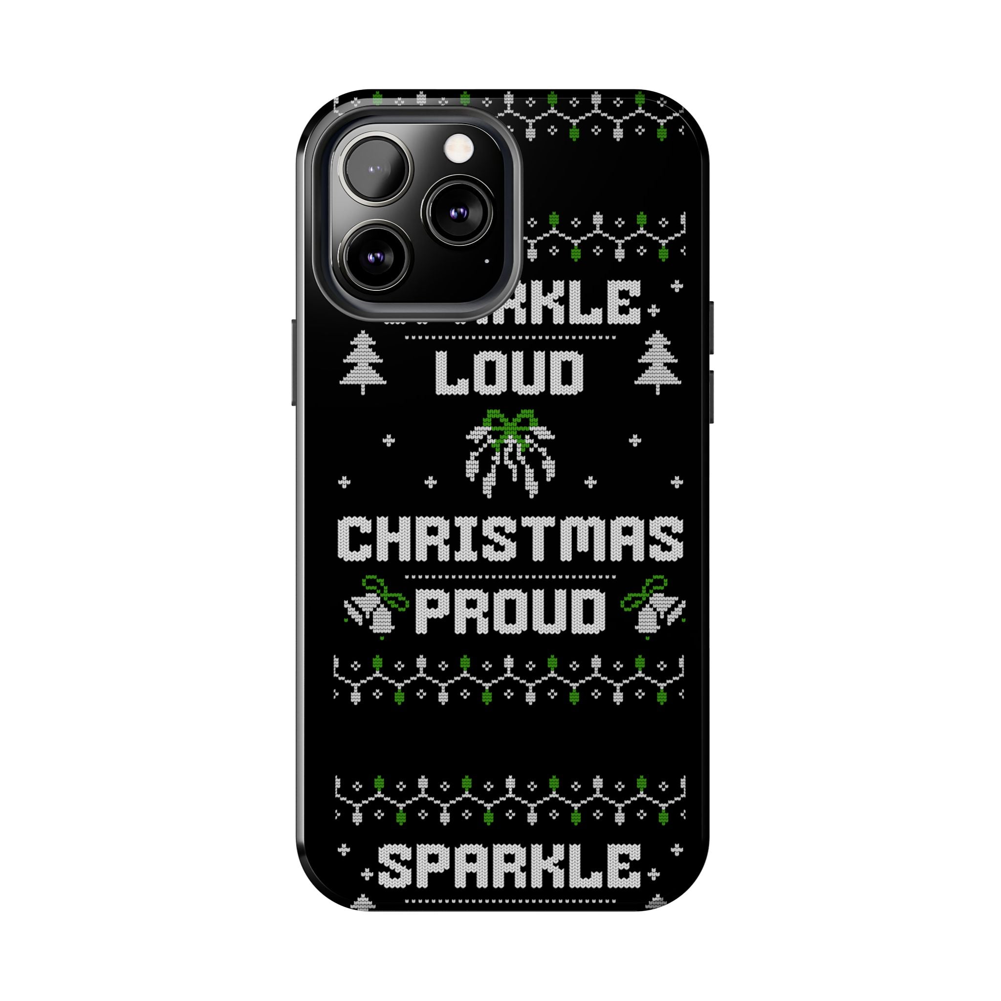 Christmas Proud Tough Phone Cases with Cool Illustrations