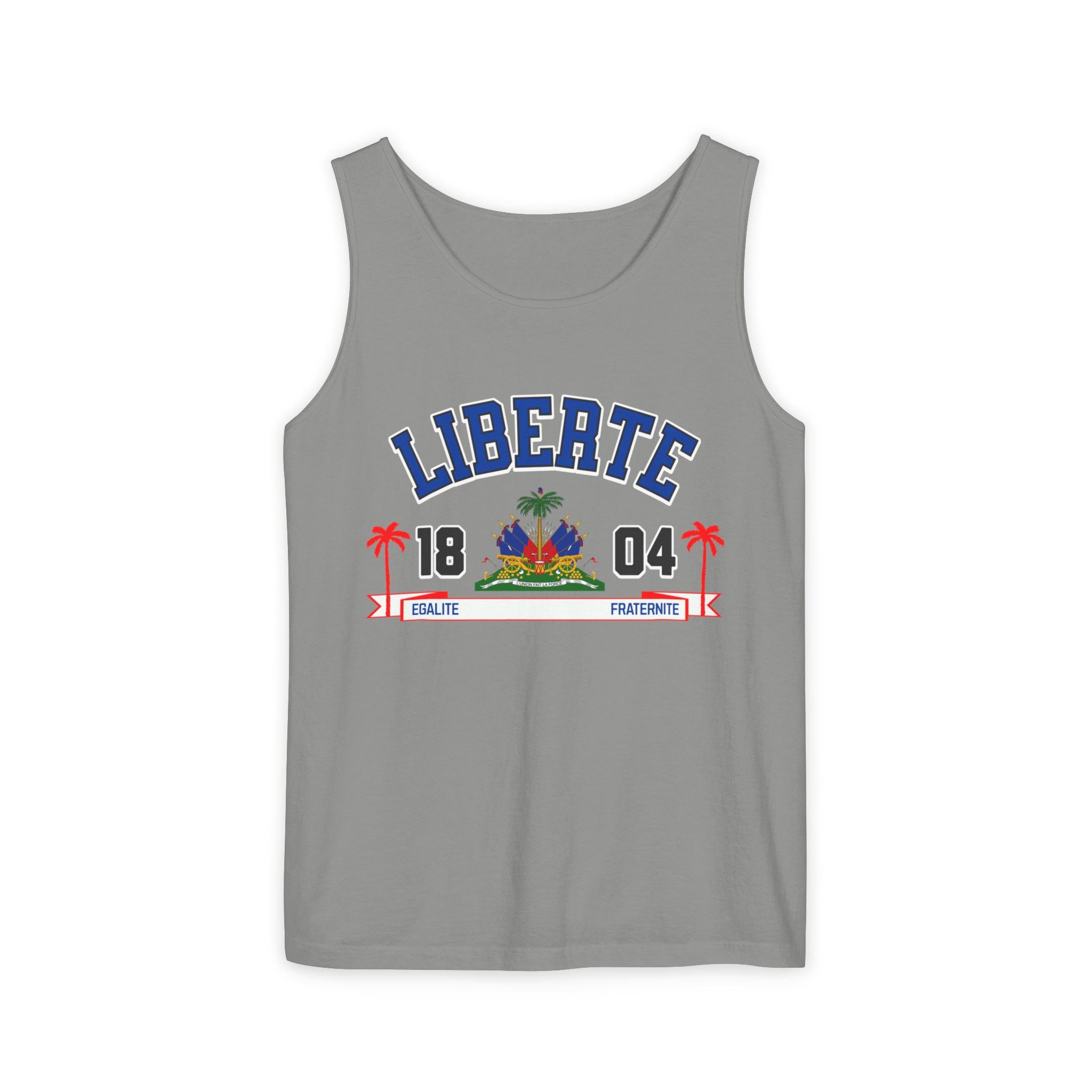 Liberte Egalite Fraternite - Unisex Garment-Dyed Tank Top