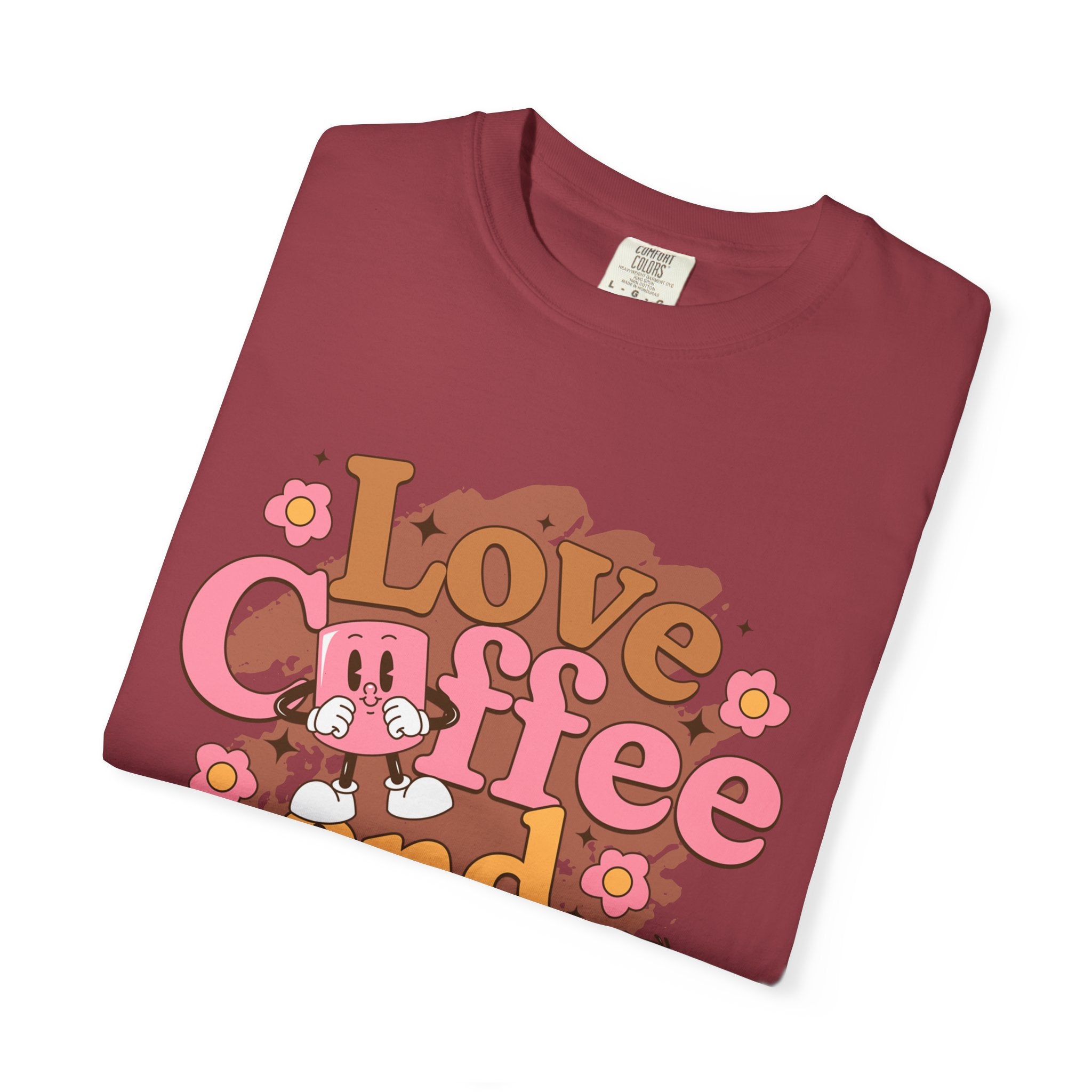 Coffee And Dog Lover's Unisex Sonhco T-shirt - Time For Coffee Keep Chilling and Relaxing