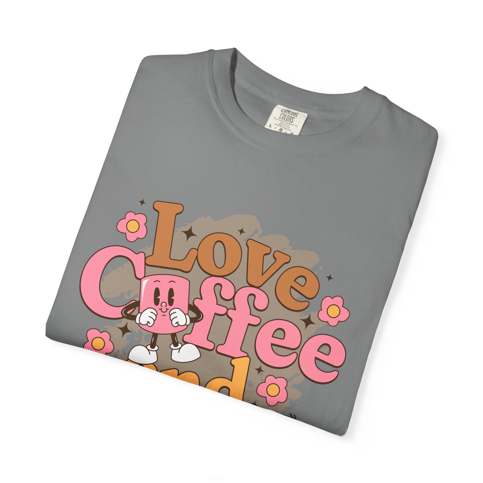 Coffee And Dog Lover's Unisex Sonhco T-shirt - Time For Coffee Keep Chilling and Relaxing