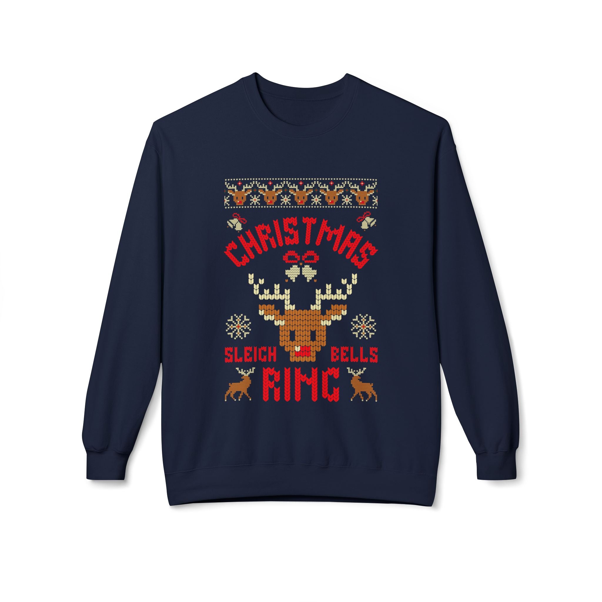 Christmas Unisex Sweatshirt, Casual Streetwear, Gift for Birthdays, Unisex Crewneck, Trendy Outfit