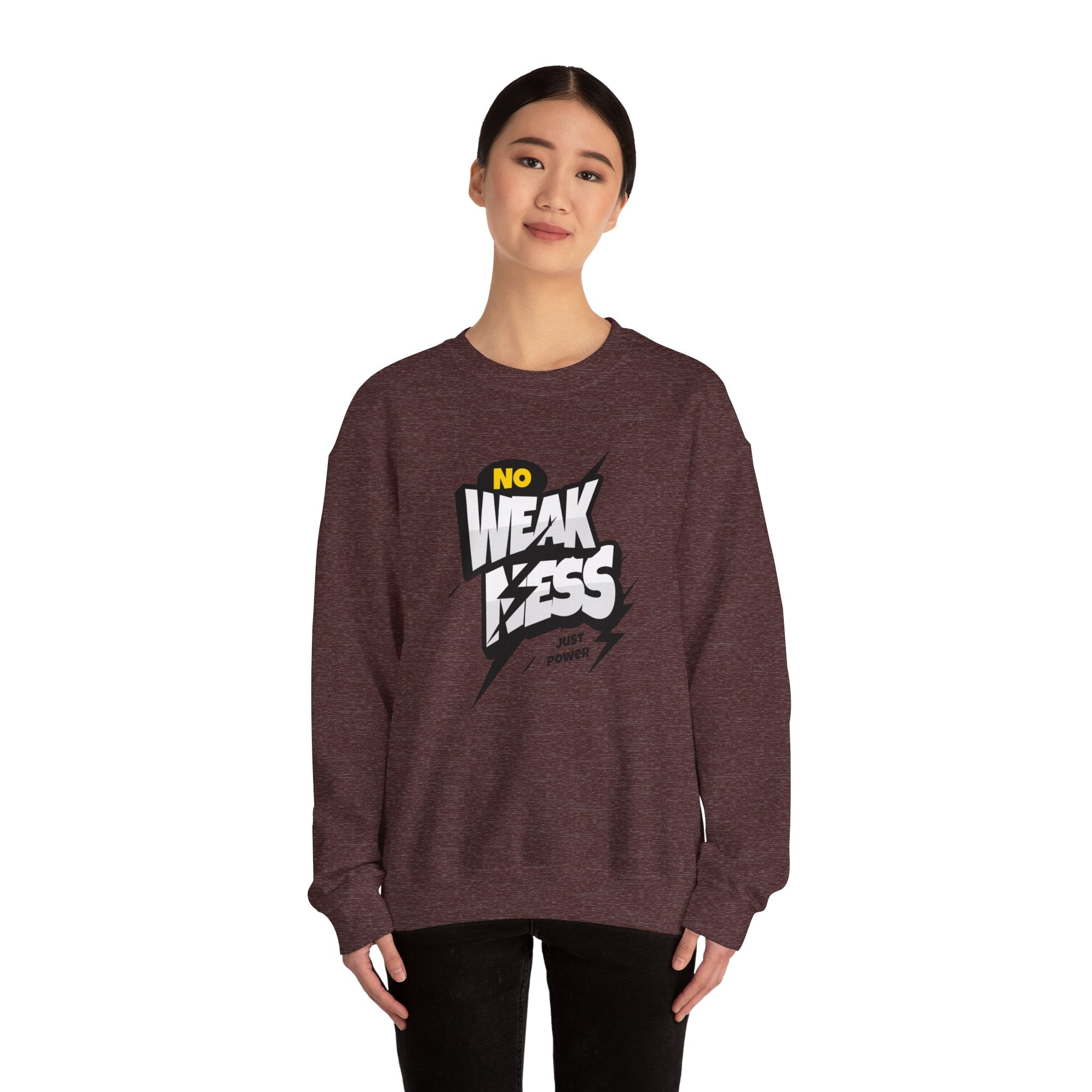 No Weakness Just Power - Sonhco Motivation Sweatshirt