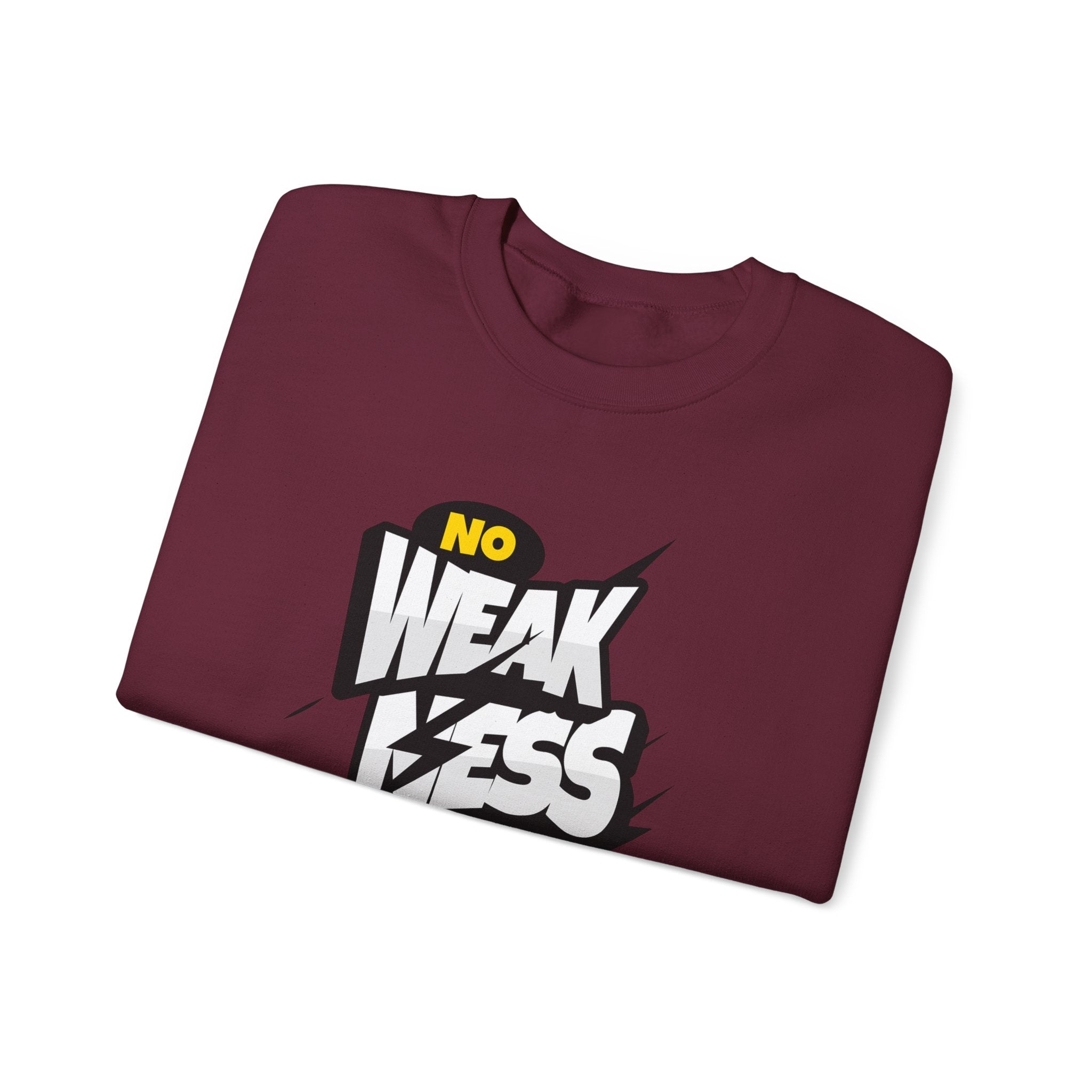 No Weakness Just Power - Sonhco Motivation Sweatshirt