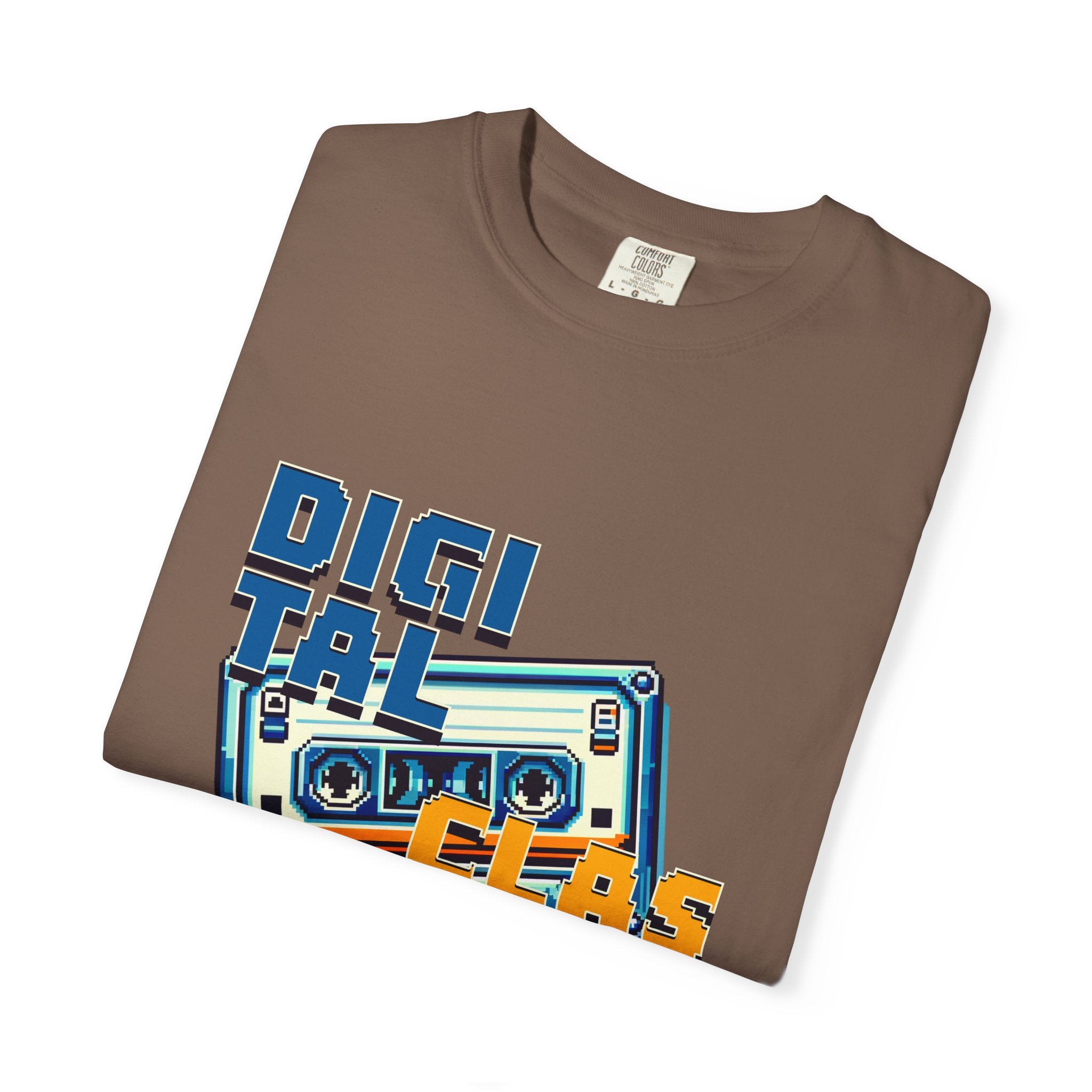 Digital Classics Retro Design Unisex Garment-Dyed T-Shirt