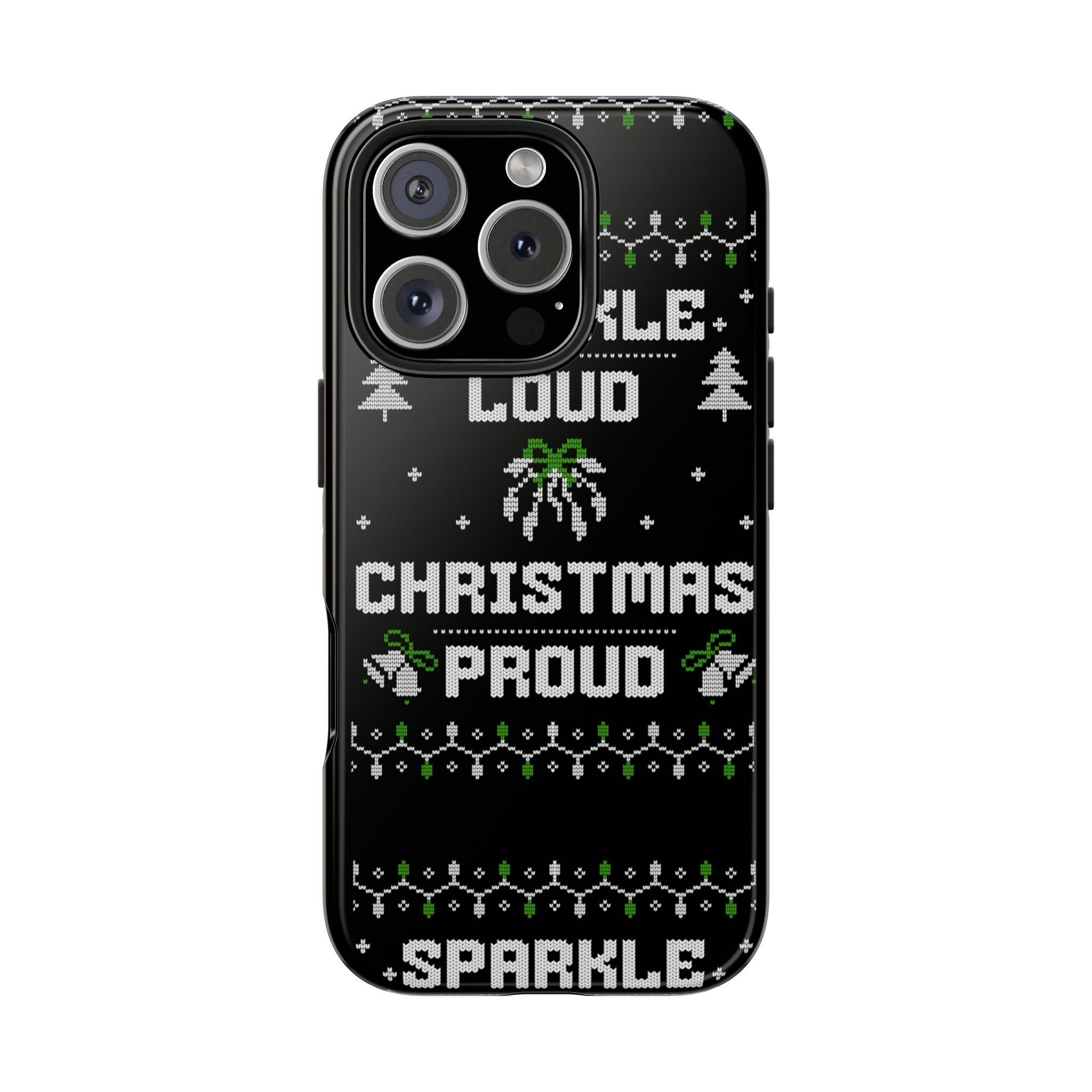 Christmas Proud Tough Phone Cases with Cool Illustrations