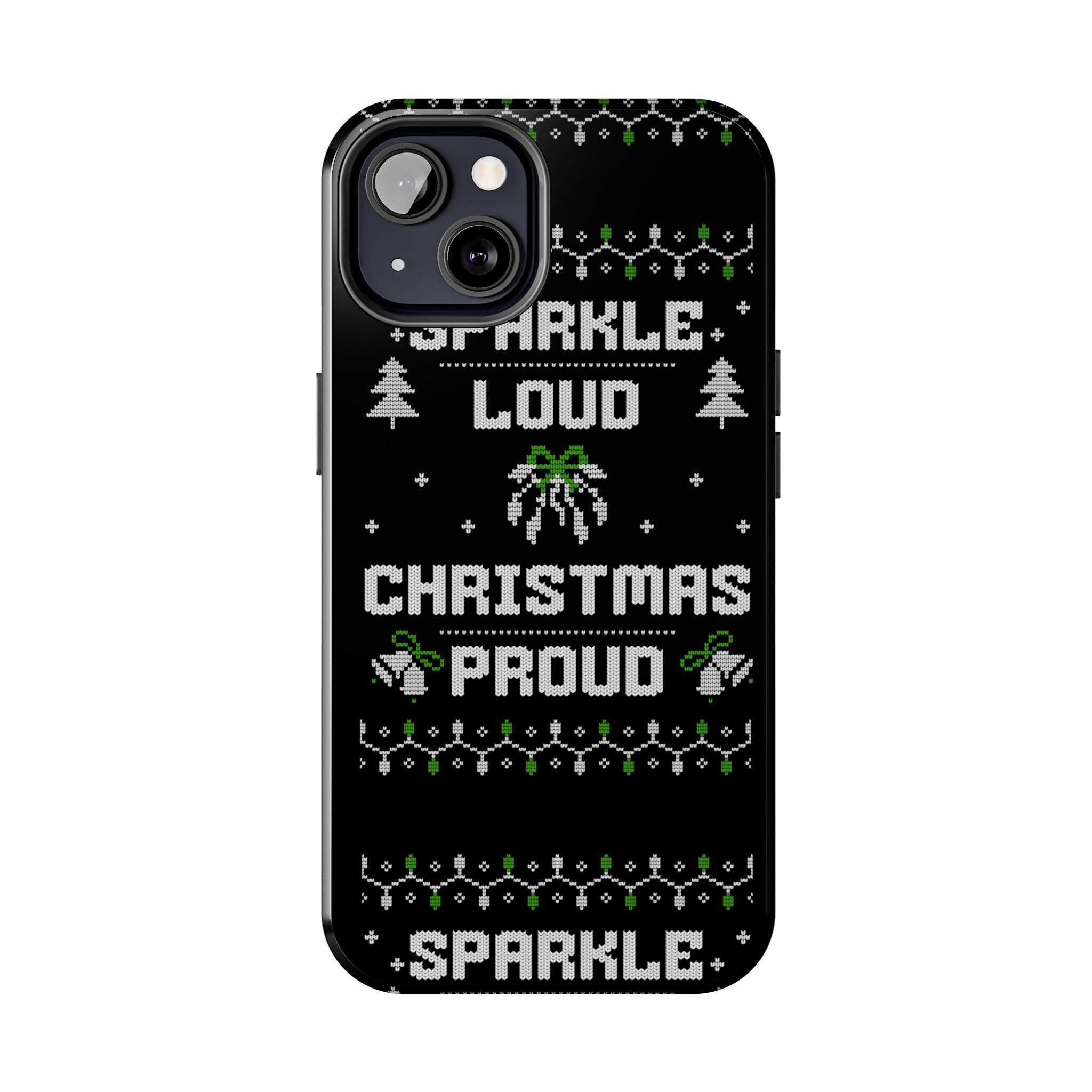 Christmas Proud Tough Phone Cases with Cool Illustrations
