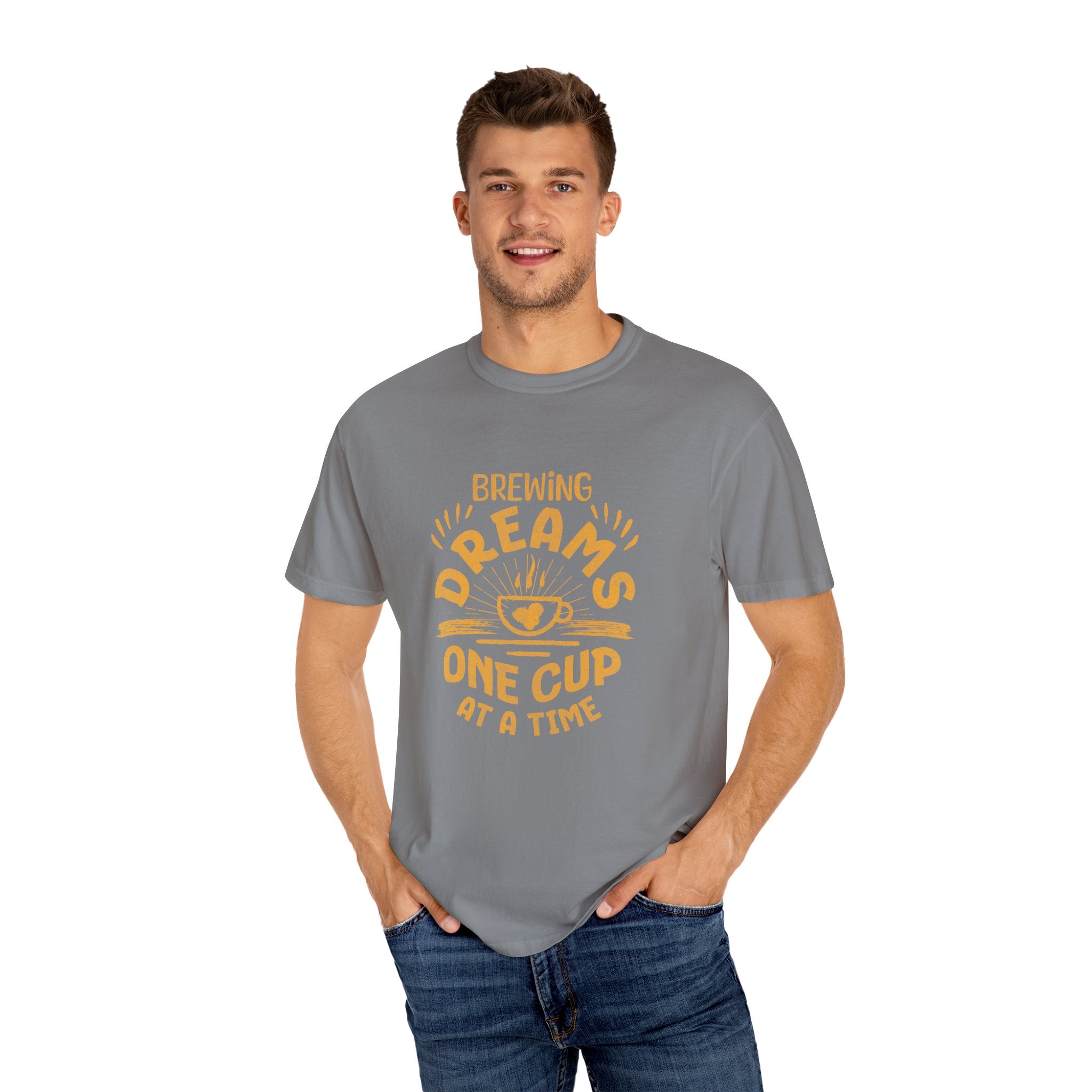 Brewing Dreams Unisex Garment-Dyed T-Shirt