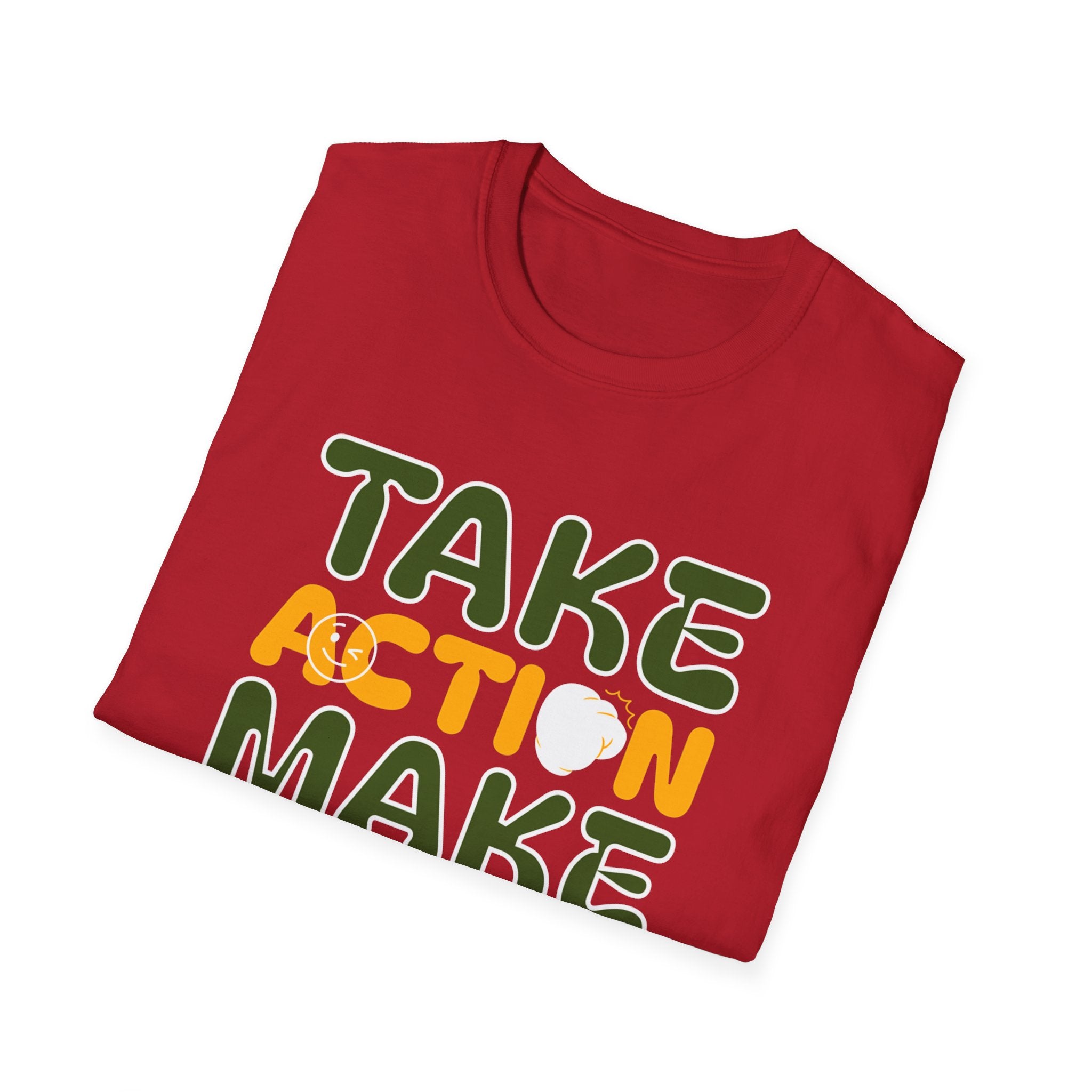 Take Action Make Progress- Sonhco Motivation T-Shirt