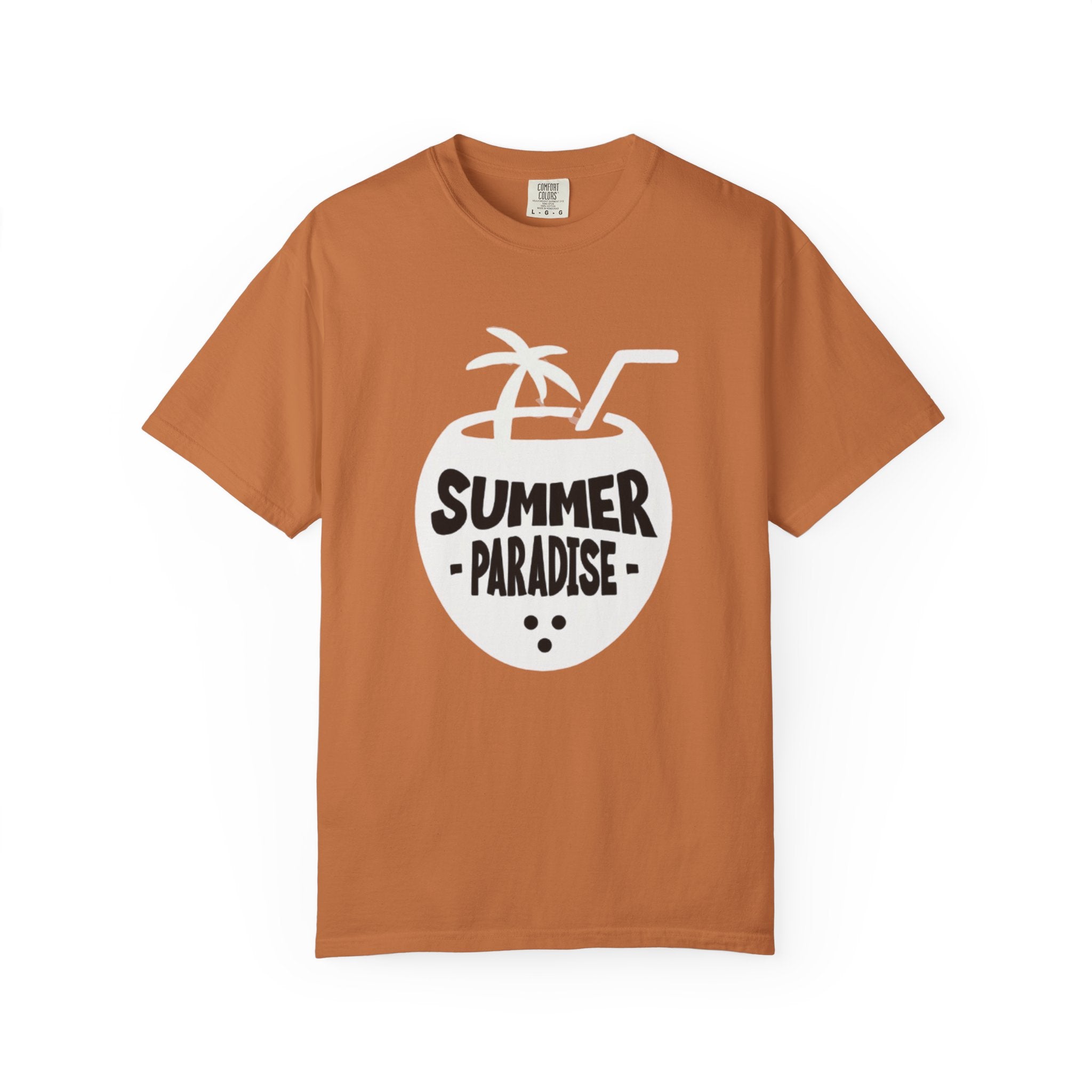 Summer Vibes Paradise 2025 Unisex Garment-Dyed T-Shirt