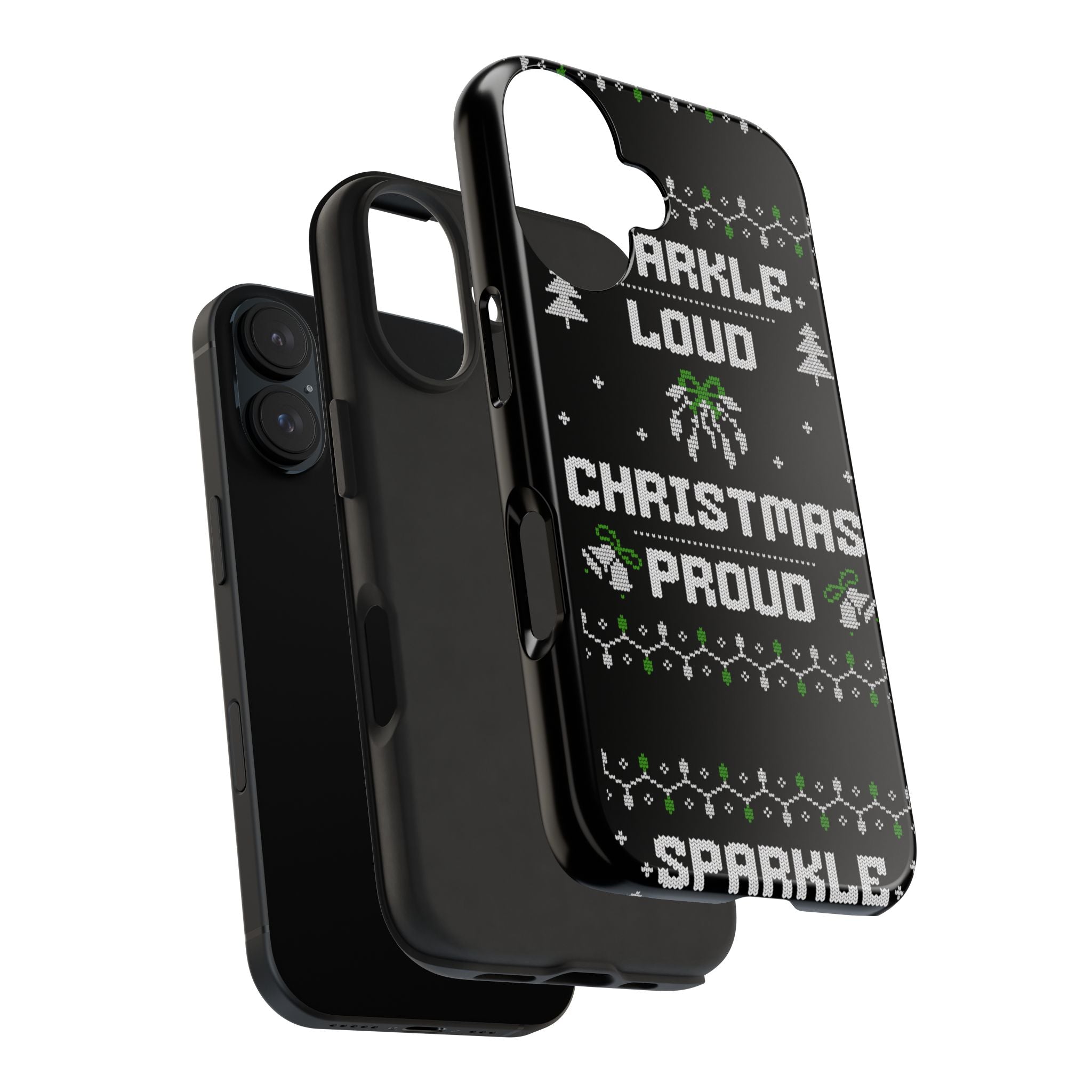 Christmas Proud Tough Phone Cases with Cool Illustrations