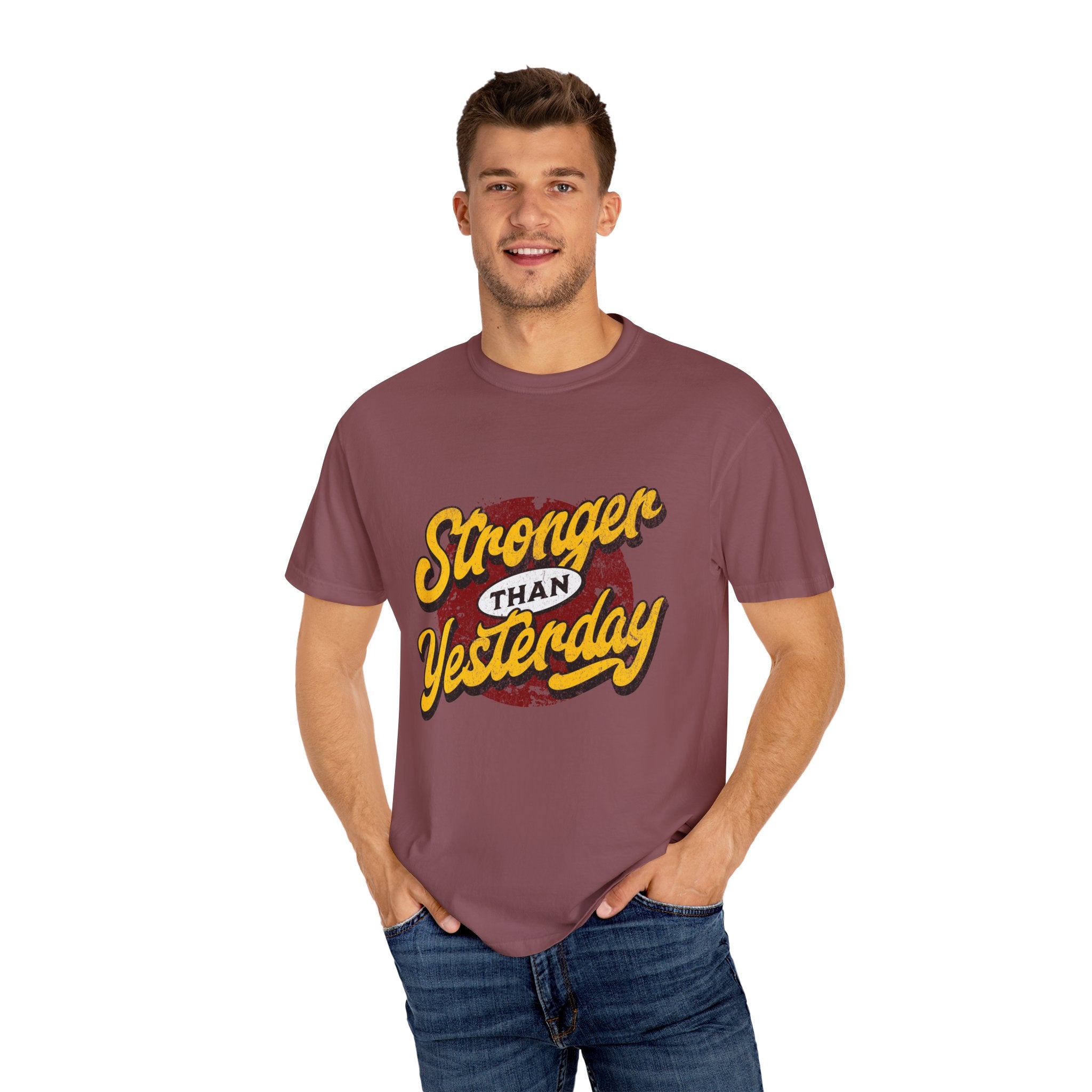 Strength In Every Stitch Unisex Garment-Dyed T-shirt
