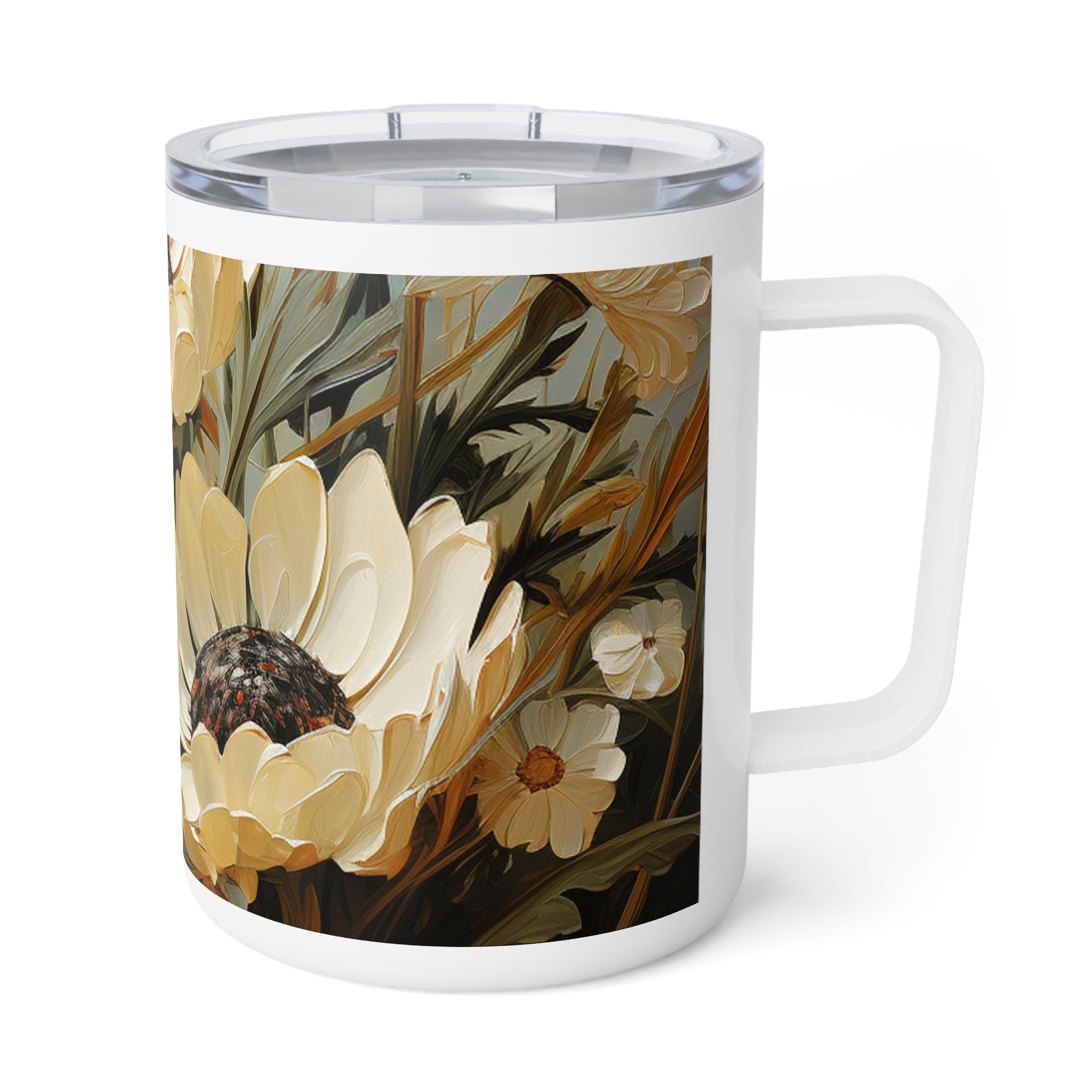 Nice Flower Coffee Mug Co., 10oz