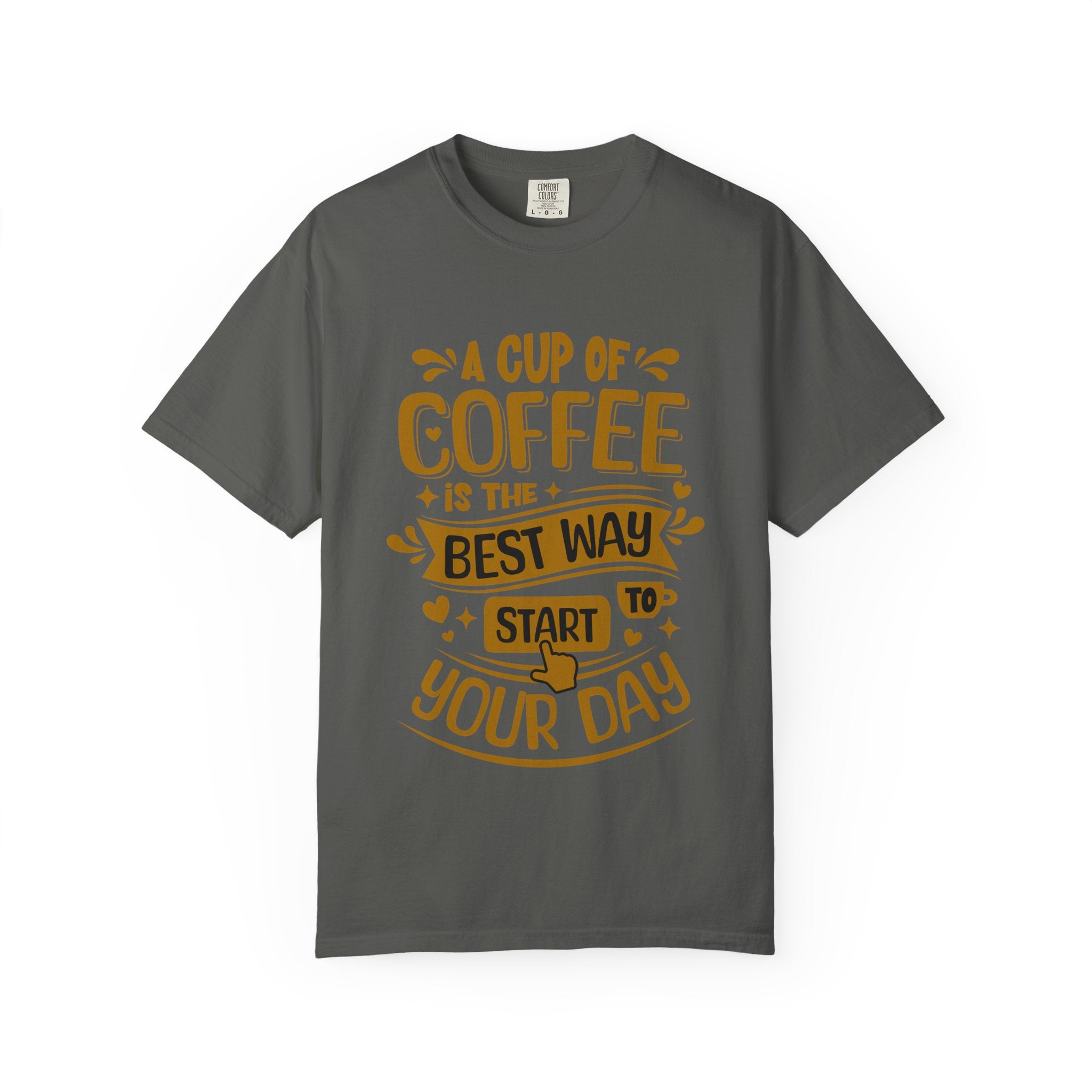 Coffee Lover's Unisex Sonhco T-shirt - A Cup Of Coffee Is The Best Way to Start Your Day