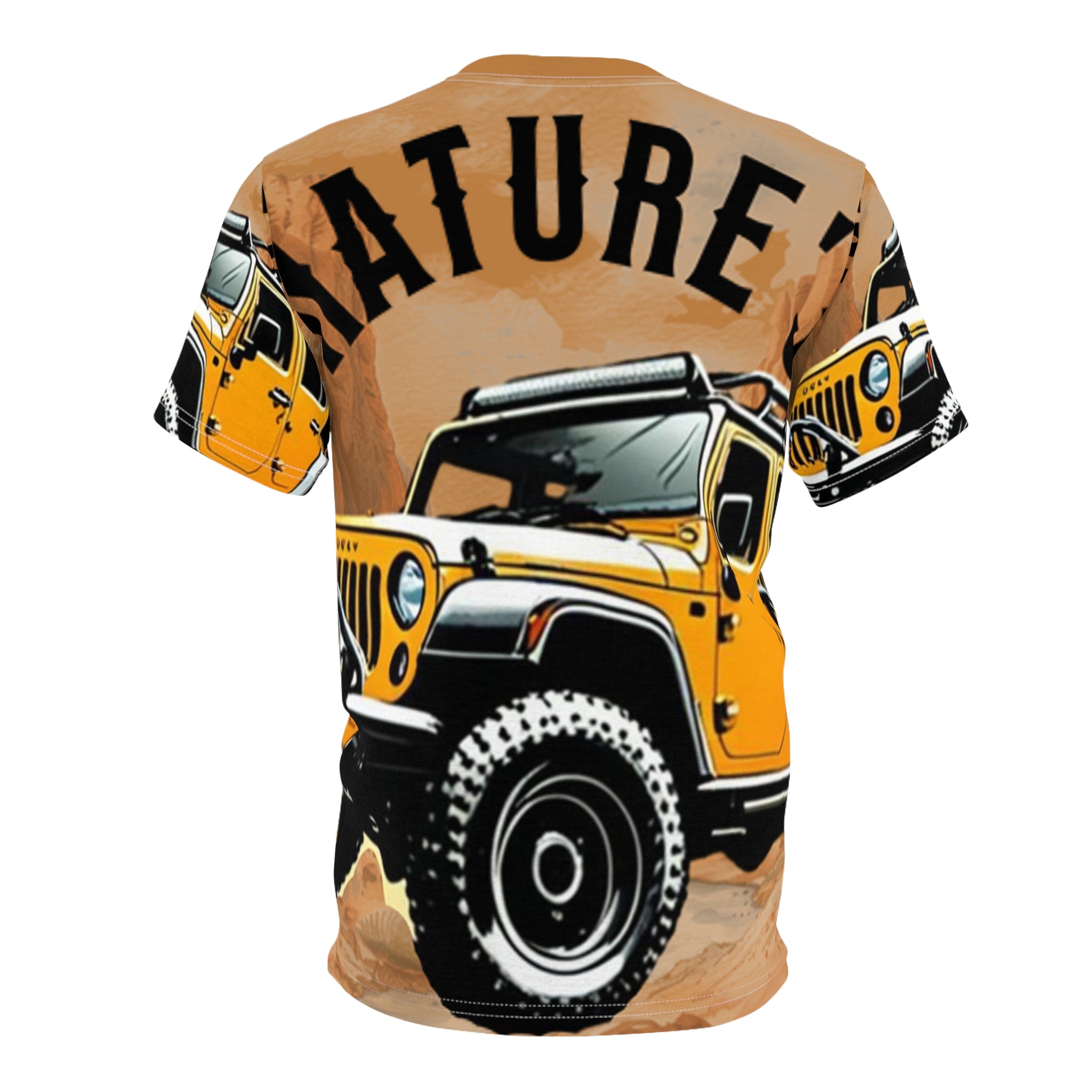 Adventure-Ready Unisex Cut & Sew Tee, Nature Lover Tee, Jeep Enthusiasts Shirt, Outdoor Adventure Top, Unique Graphic Tee