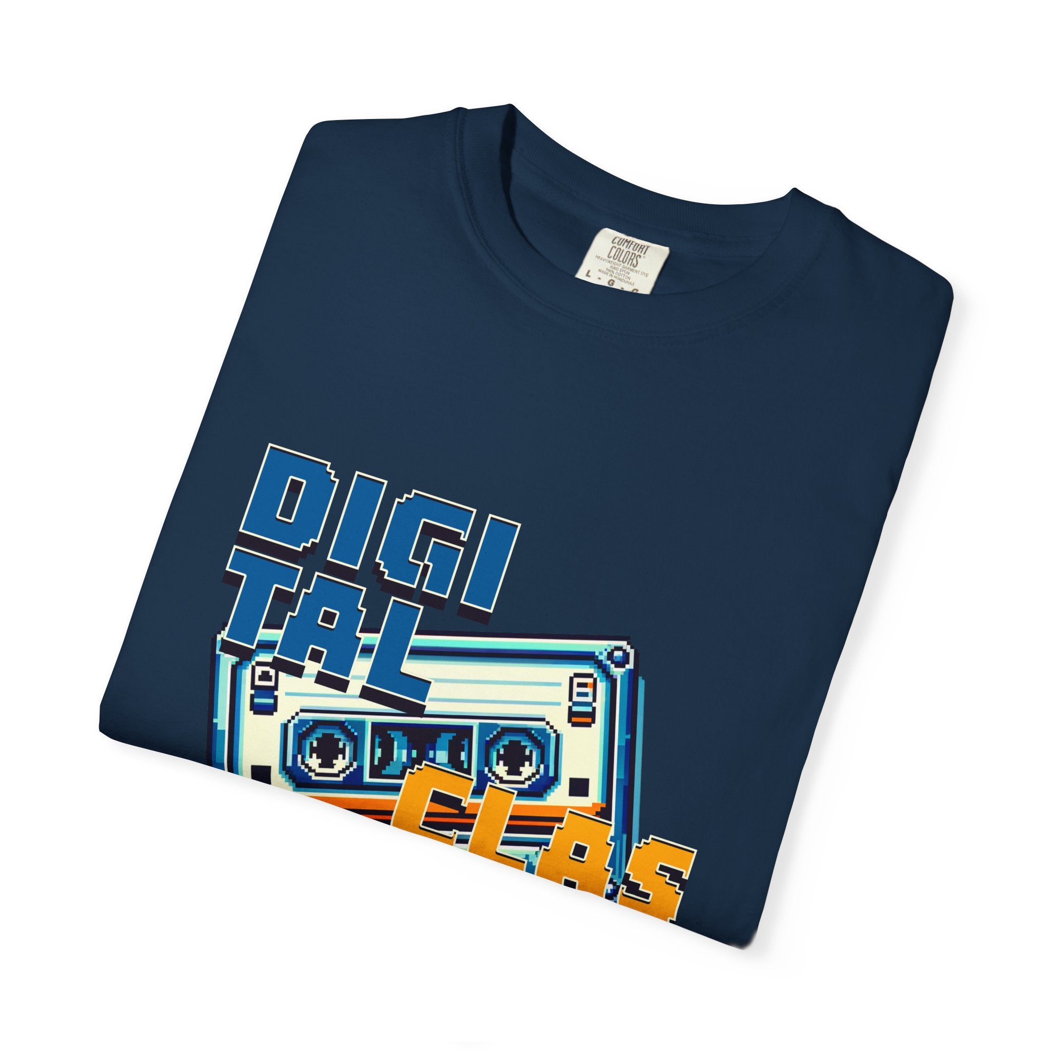 Digital Classics Retro Design Unisex Garment-Dyed T-Shirt