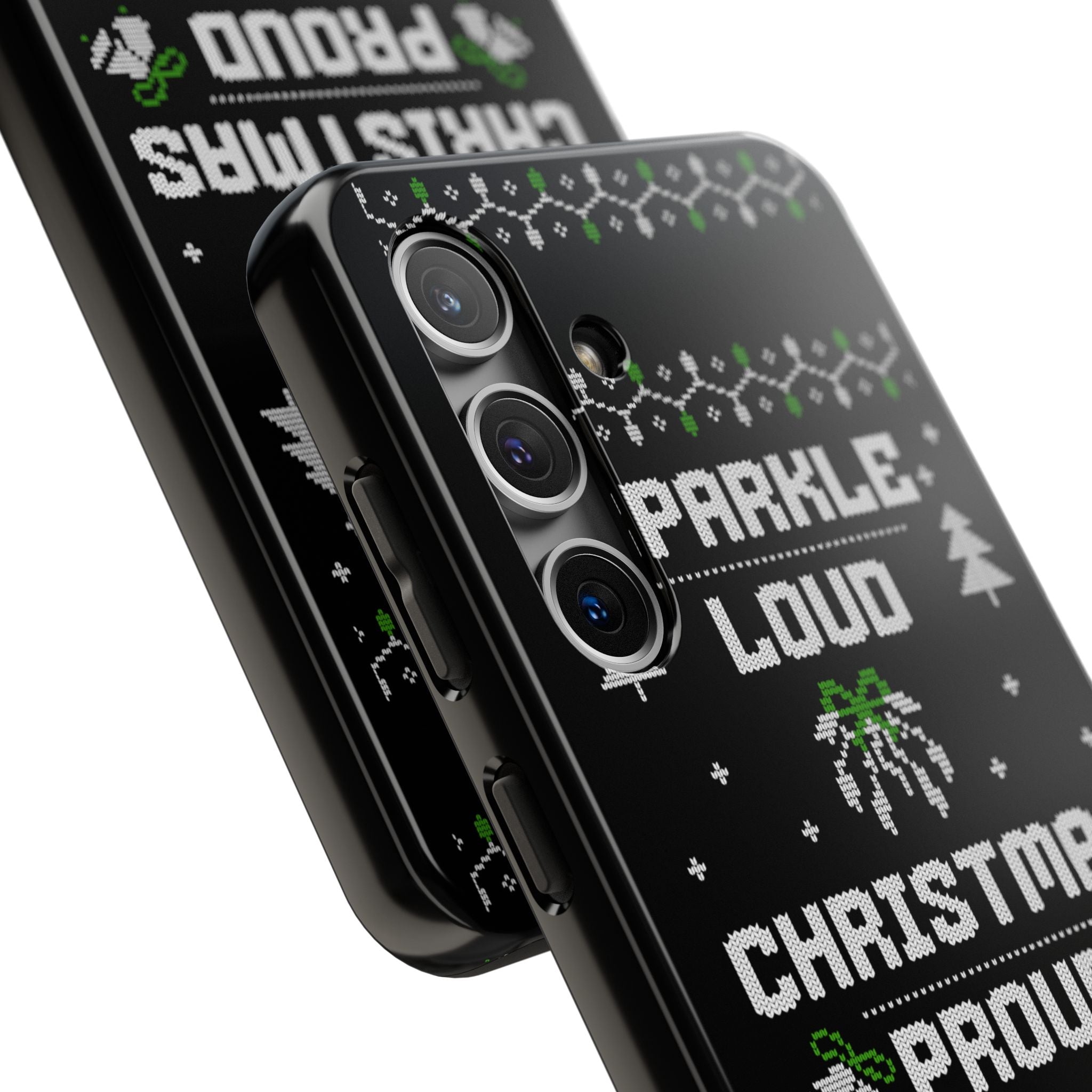 Christmas Proud Tough Phone Cases with Cool Illustrations