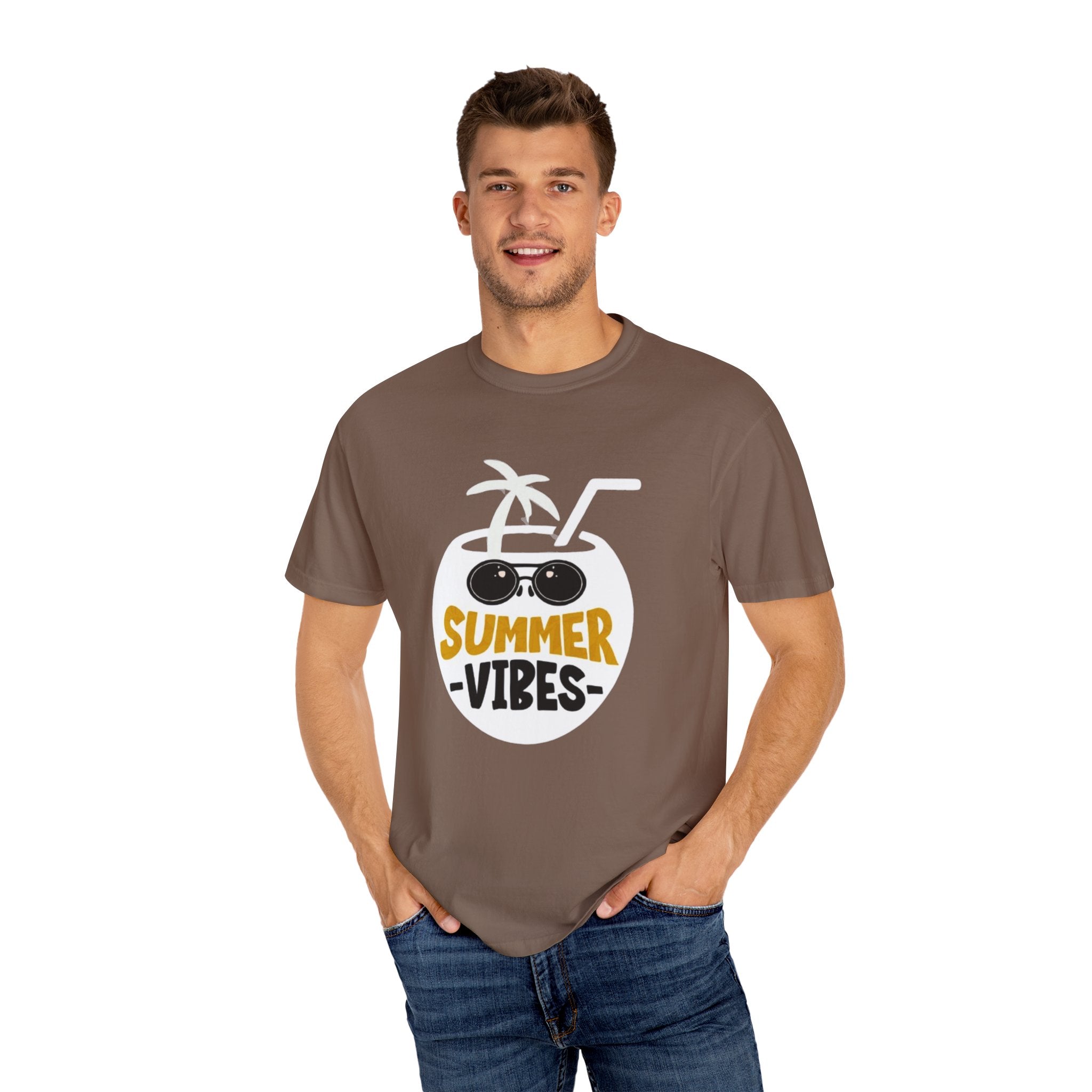 Summer Vibes 2025 Unisex Garment-Dyed T-Shirt