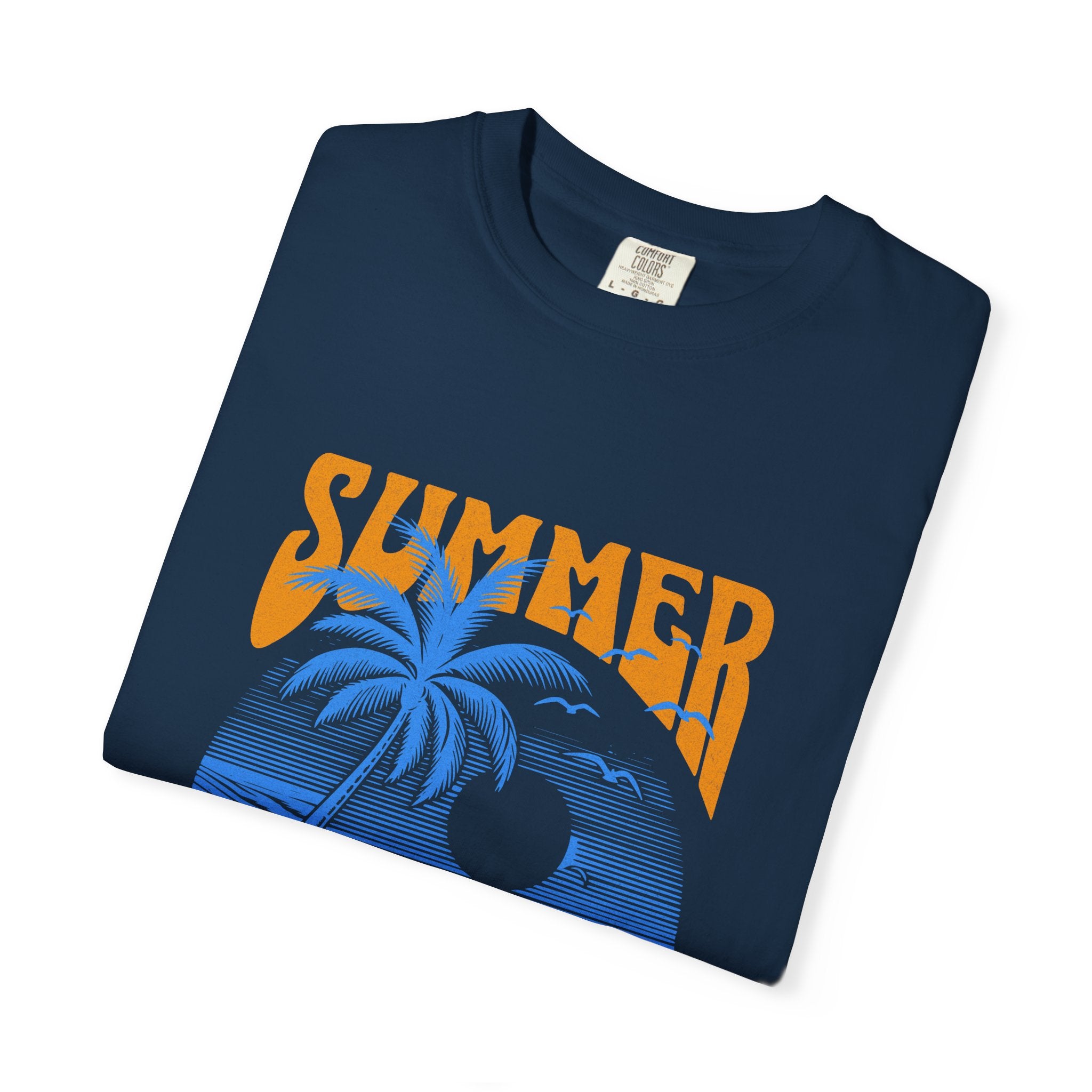 Summer Paradise Unisex Garment-Dyed T-Shirt