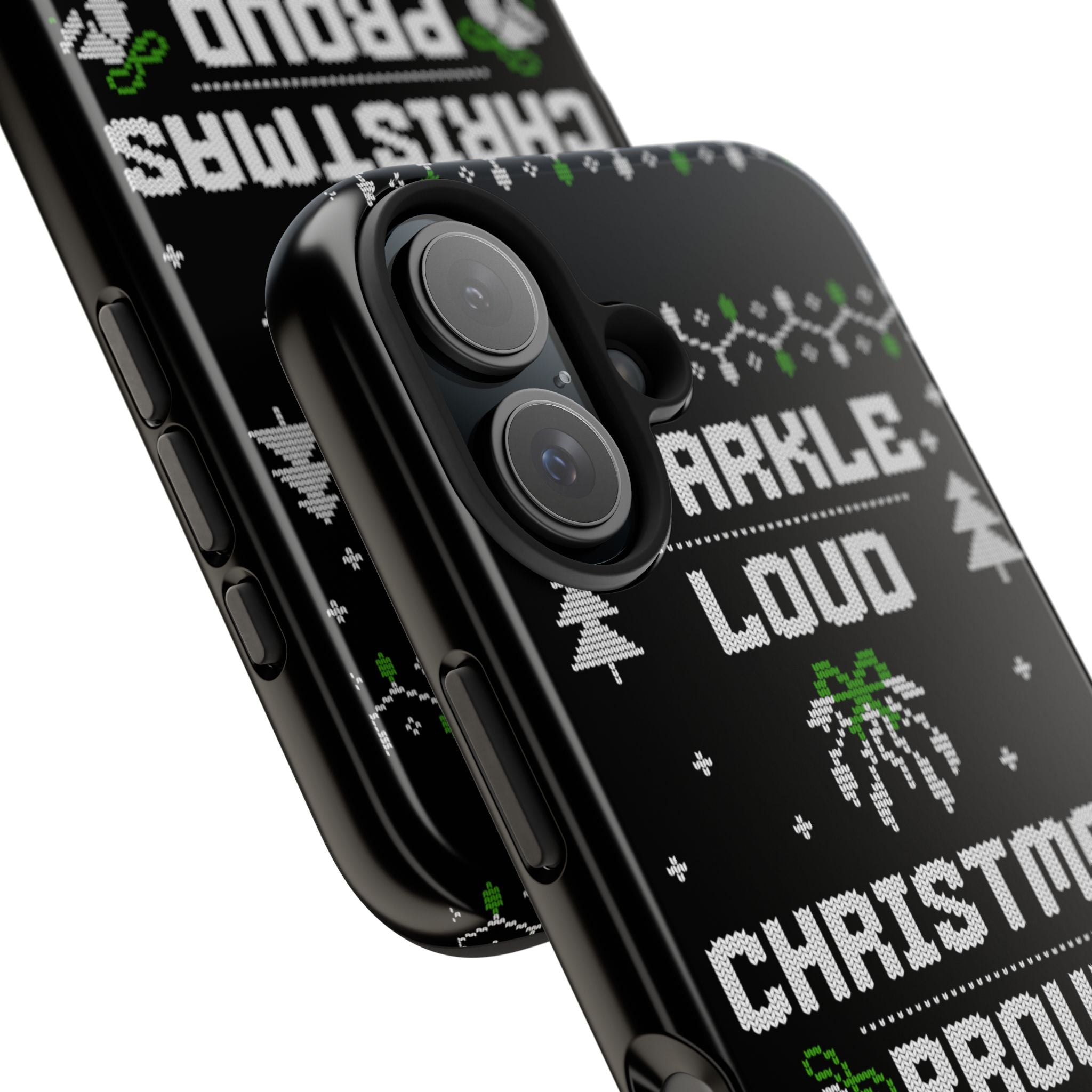 Christmas Proud Tough Phone Cases with Cool Illustrations