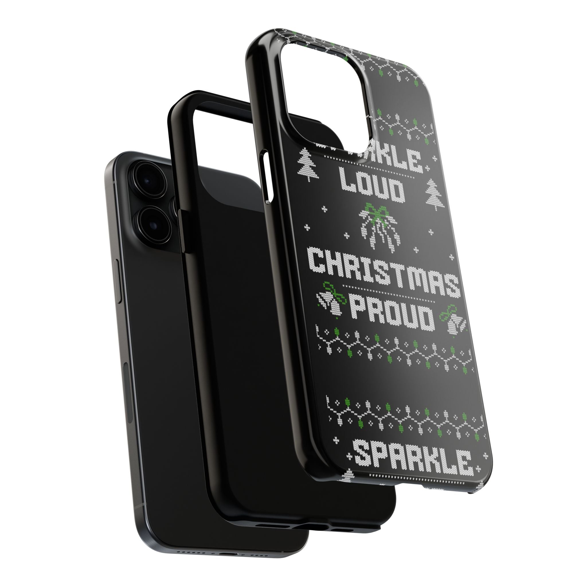 Christmas Proud Tough Phone Cases with Cool Illustrations
