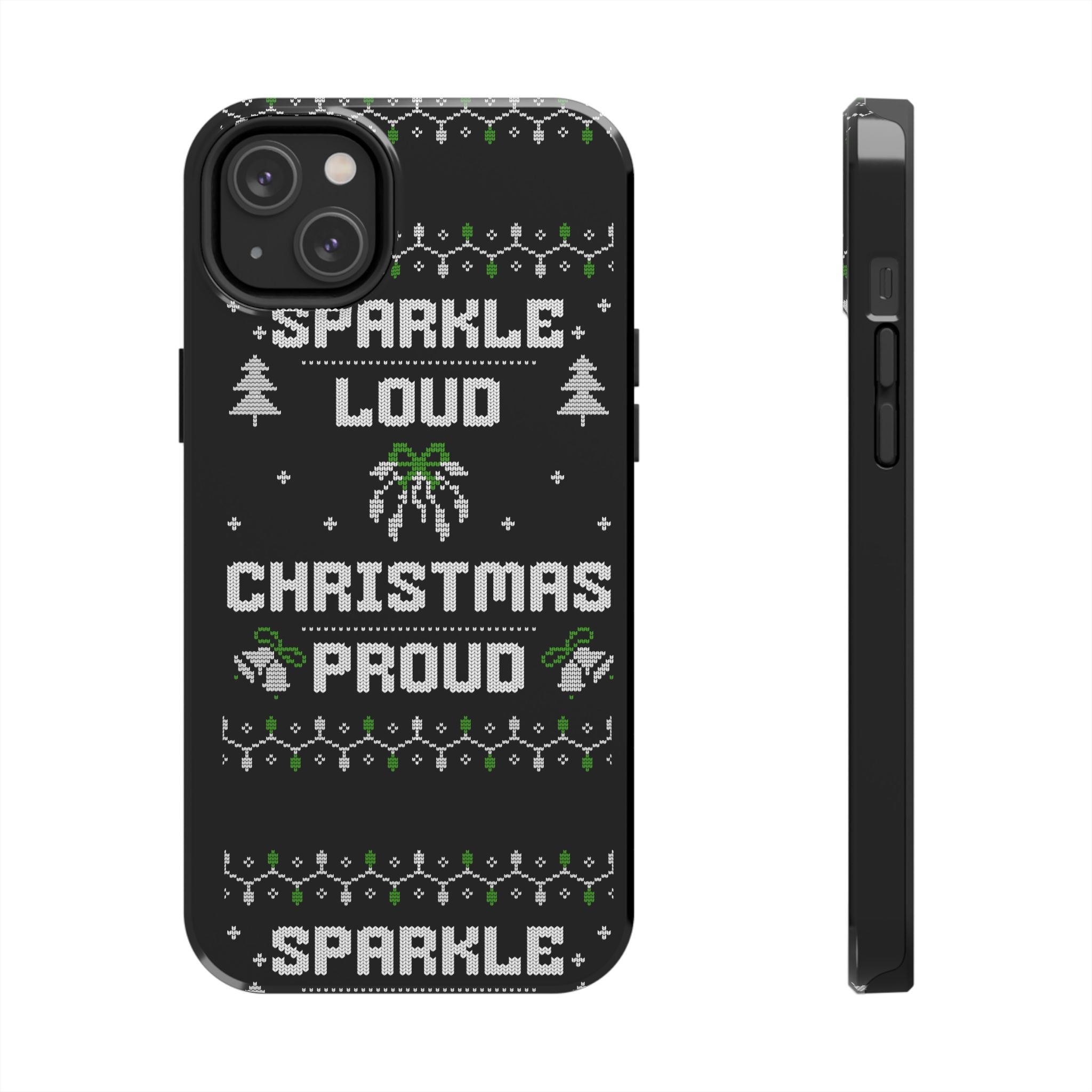 Christmas Proud Tough Phone Cases with Cool Illustrations