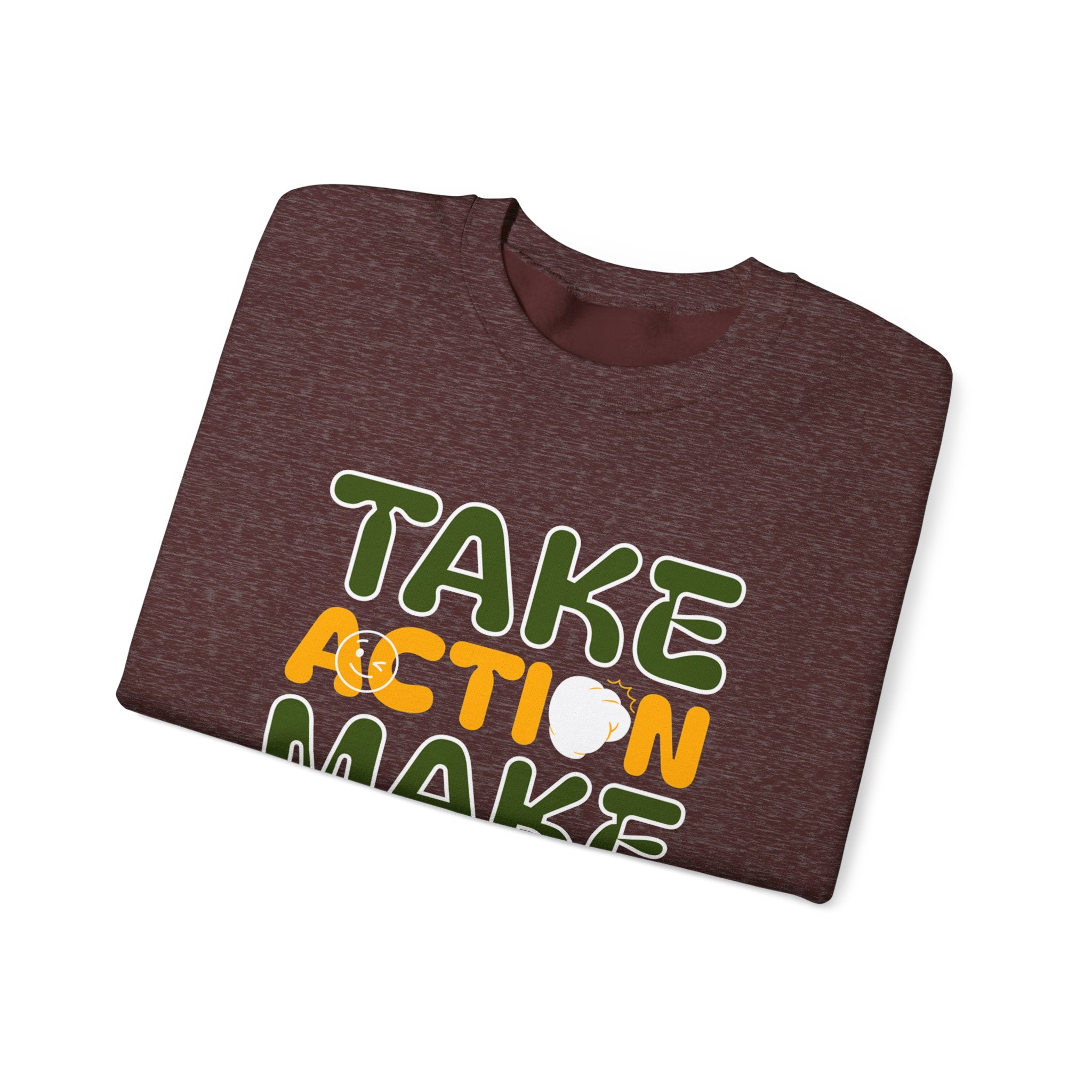 Take Action Make Progress - Sonhco Motivation Sweatshirt