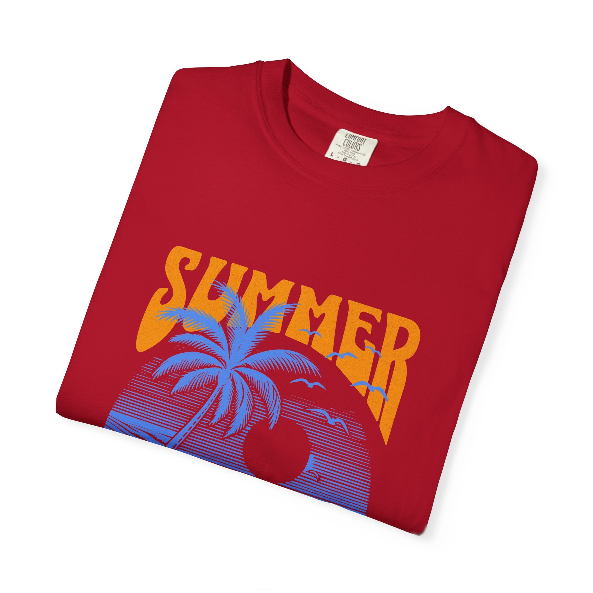 Summer Paradise Unisex Garment-Dyed T-Shirt