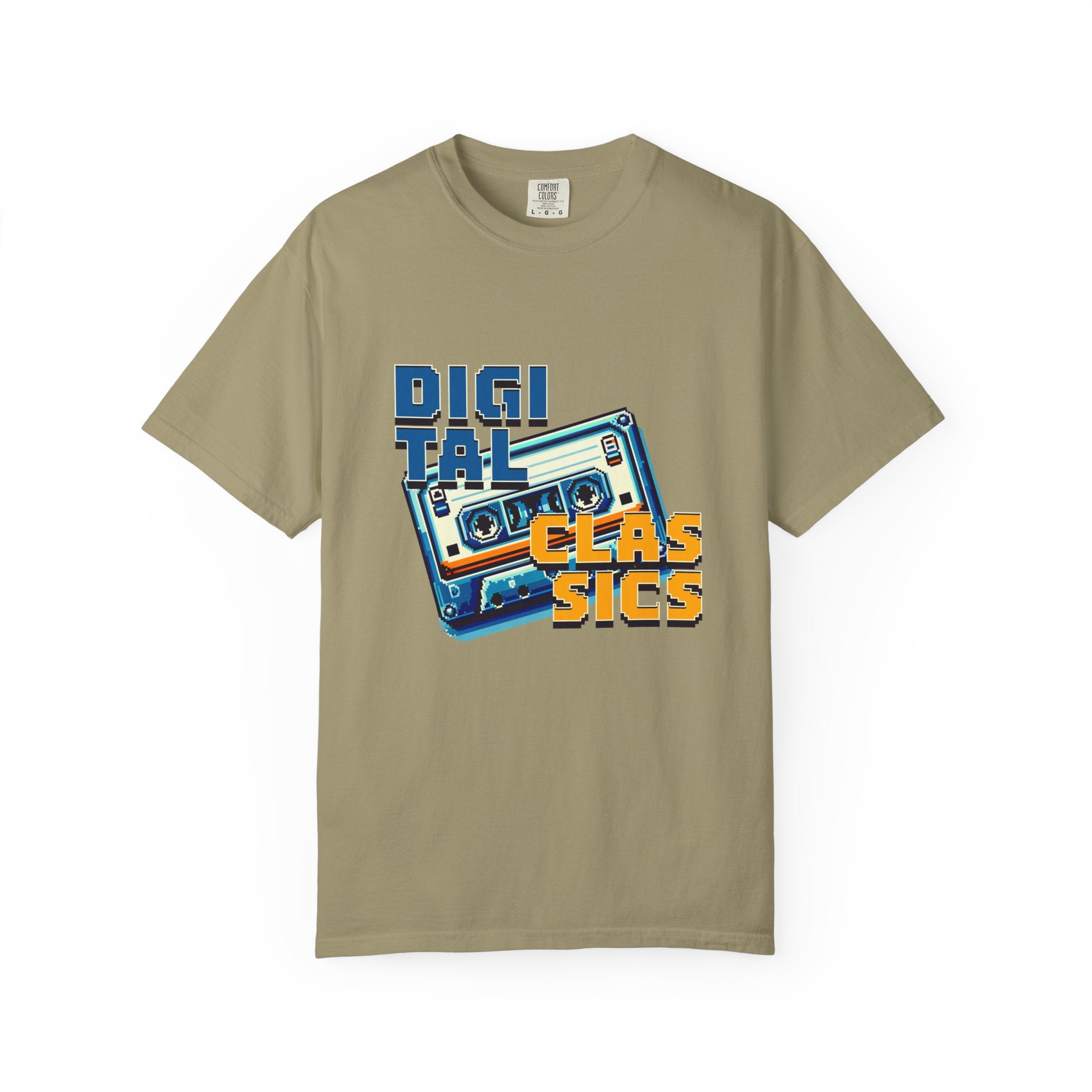 Digital Classics Retro Design Unisex Garment-Dyed T-Shirt