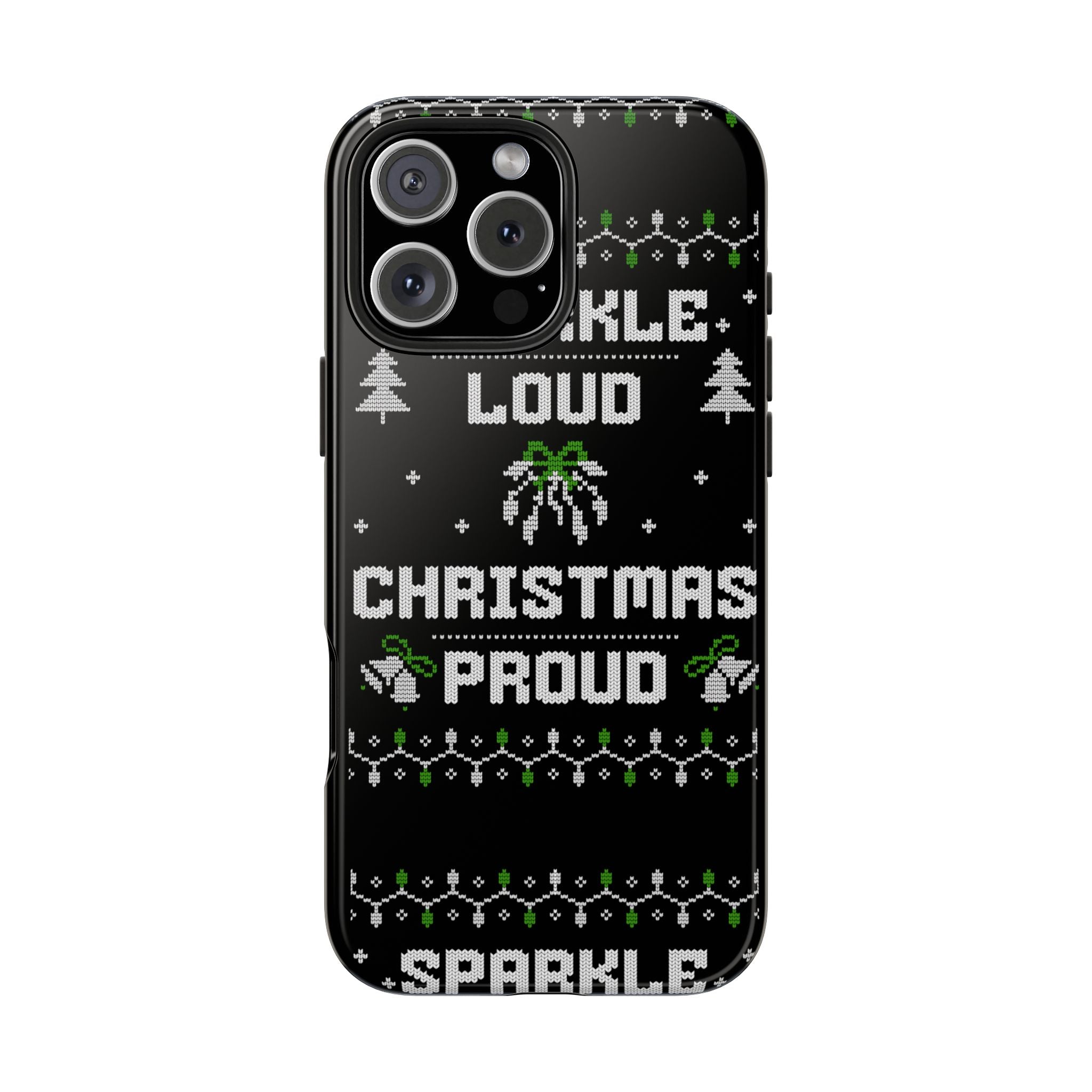 Christmas Proud Tough Phone Cases with Cool Illustrations