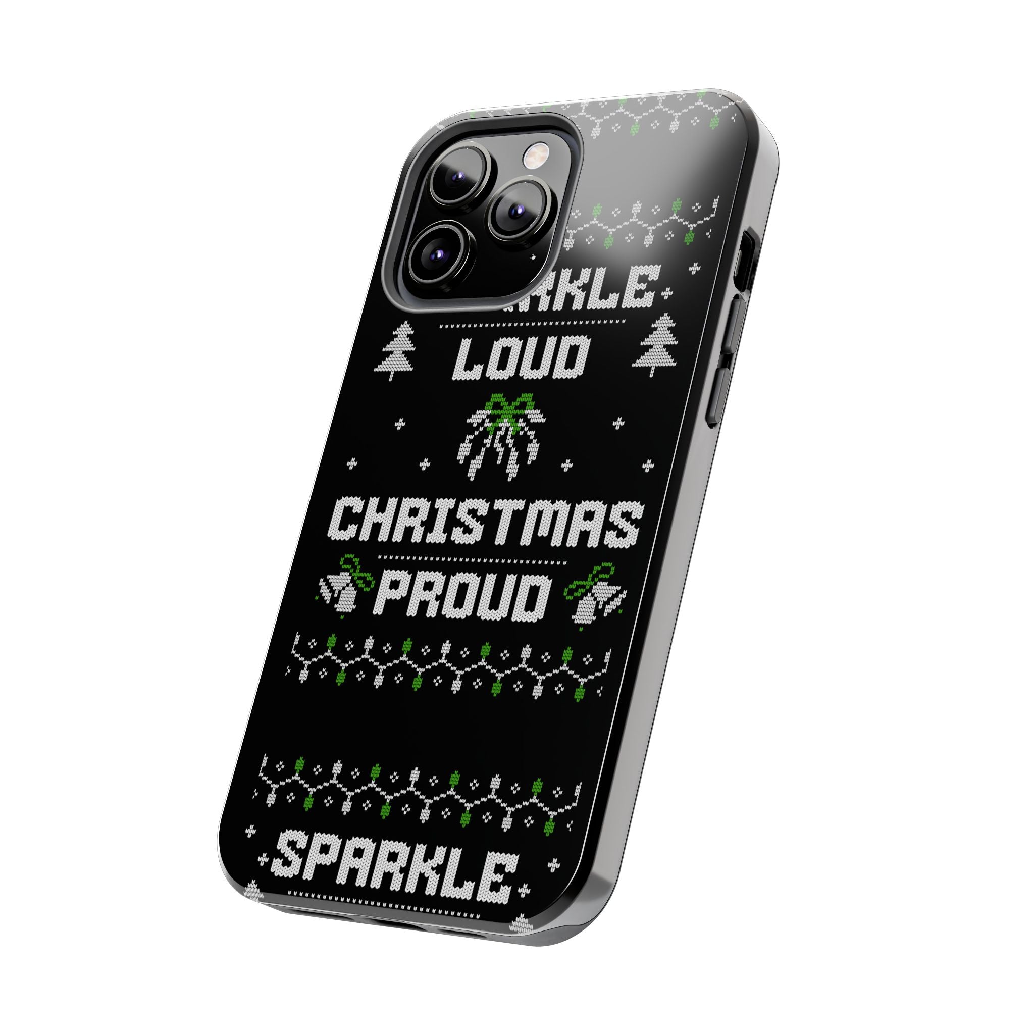 Christmas Proud Tough Phone Cases with Cool Illustrations