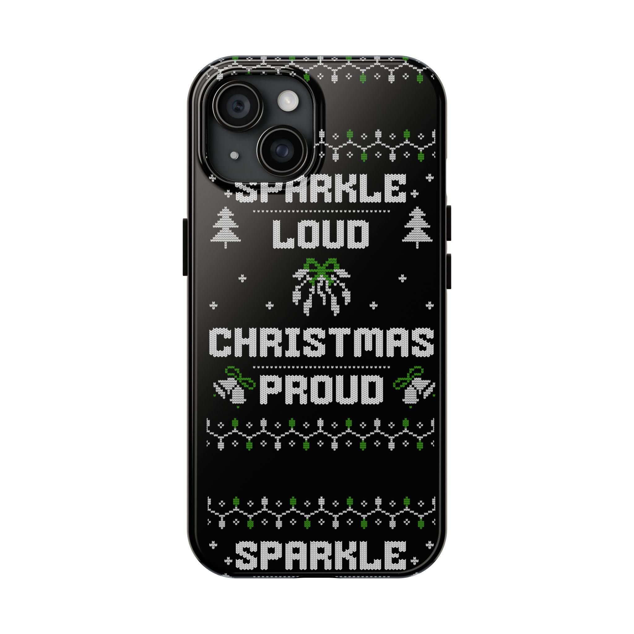 Christmas Proud Tough Phone Cases with Cool Illustrations
