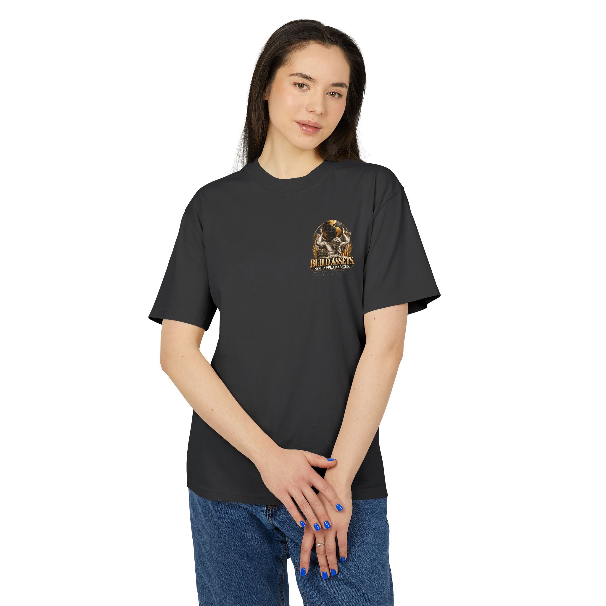 Build Assets. Not Appearances. Heavy Faded Tee