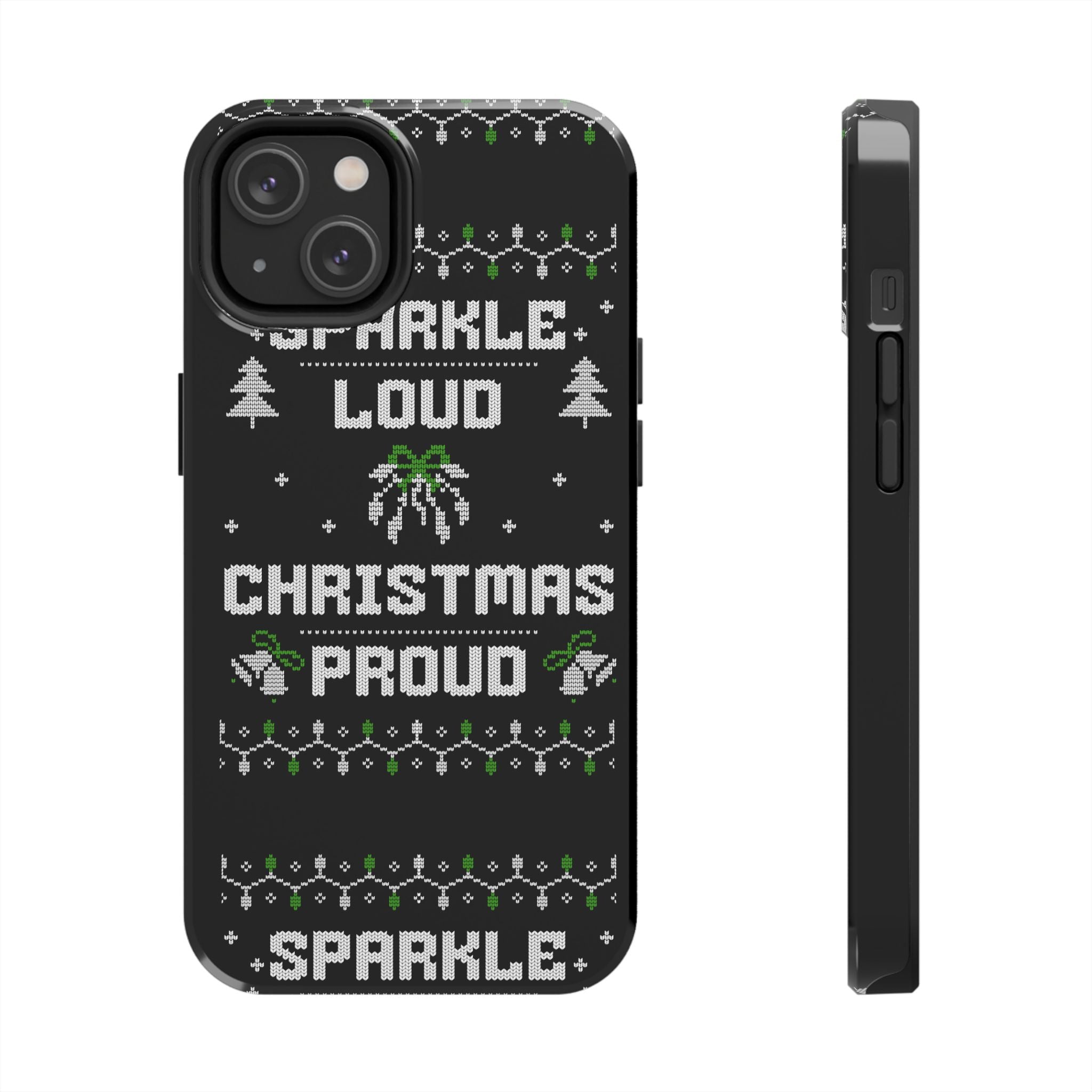Christmas Proud Tough Phone Cases with Cool Illustrations