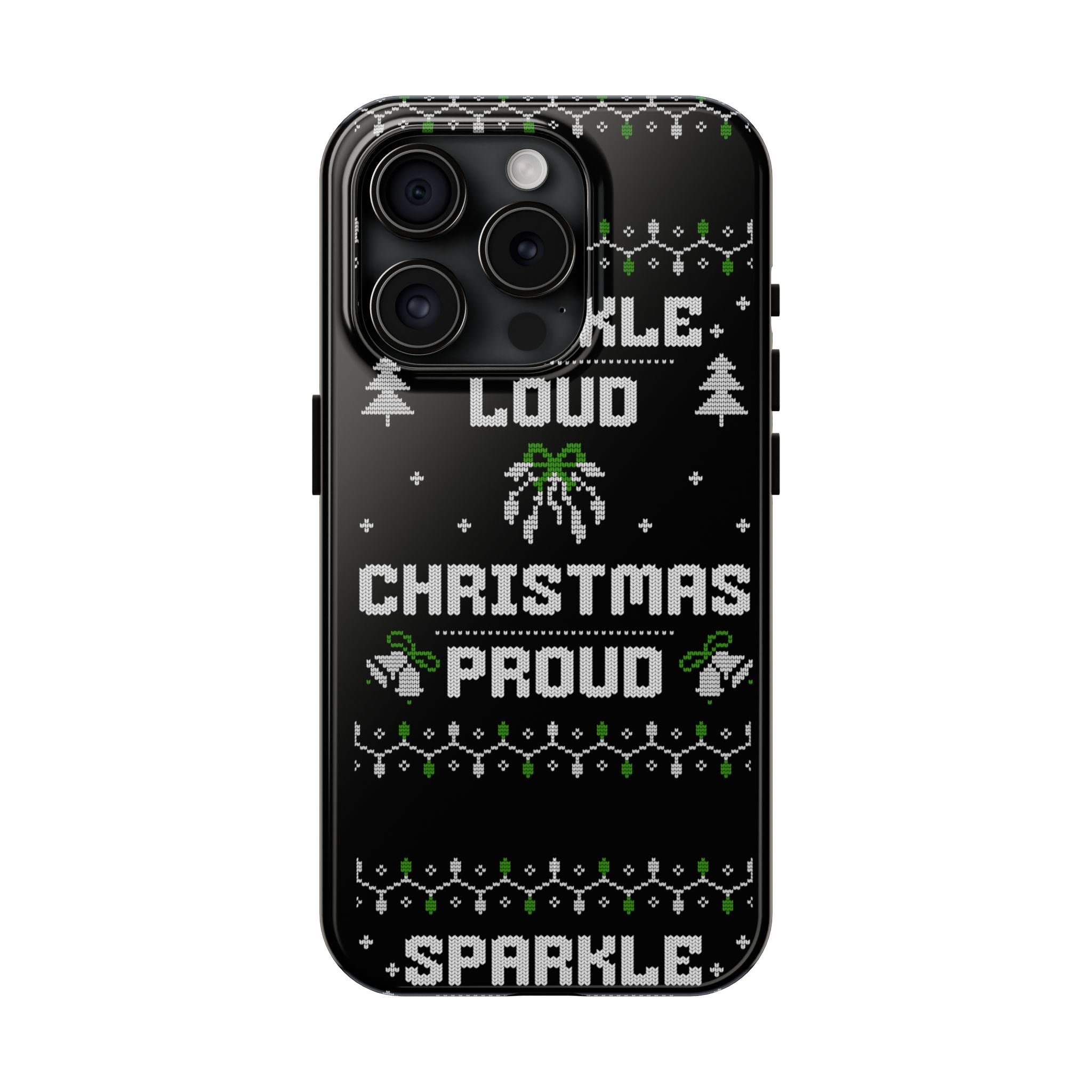 Christmas Proud Tough Phone Cases with Cool Illustrations