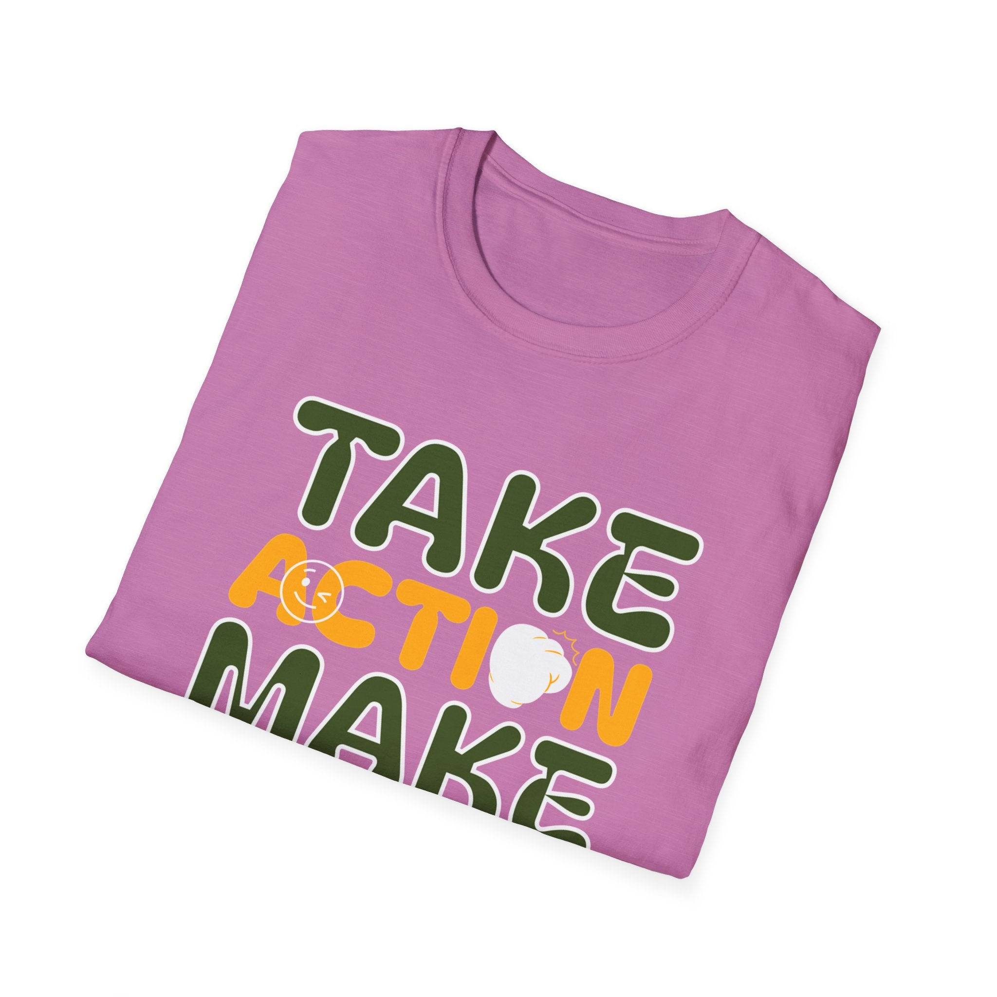 Take Action Make Progress- Sonhco Motivation T-Shirt