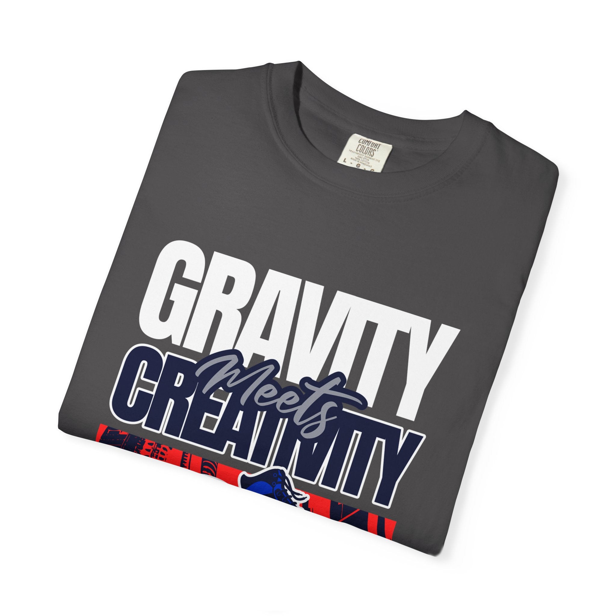 Gravity Meets Creativity 2026 unisex Garment-Dyed T-Shirt
