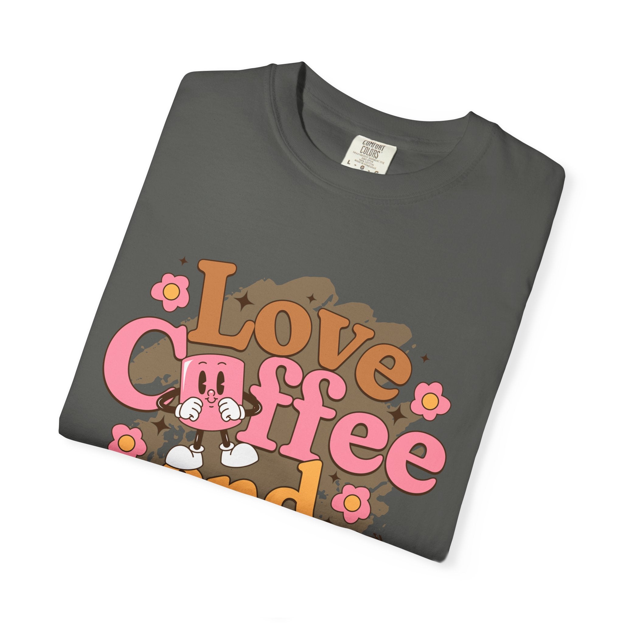 Coffee And Dog Lover's Unisex Sonhco T-shirt - Time For Coffee Keep Chilling and Relaxing