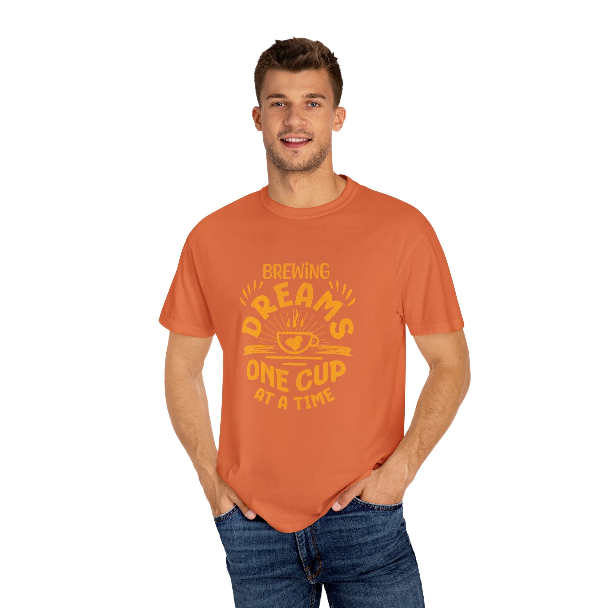 Brewing Dreams Unisex Garment-Dyed T-Shirt